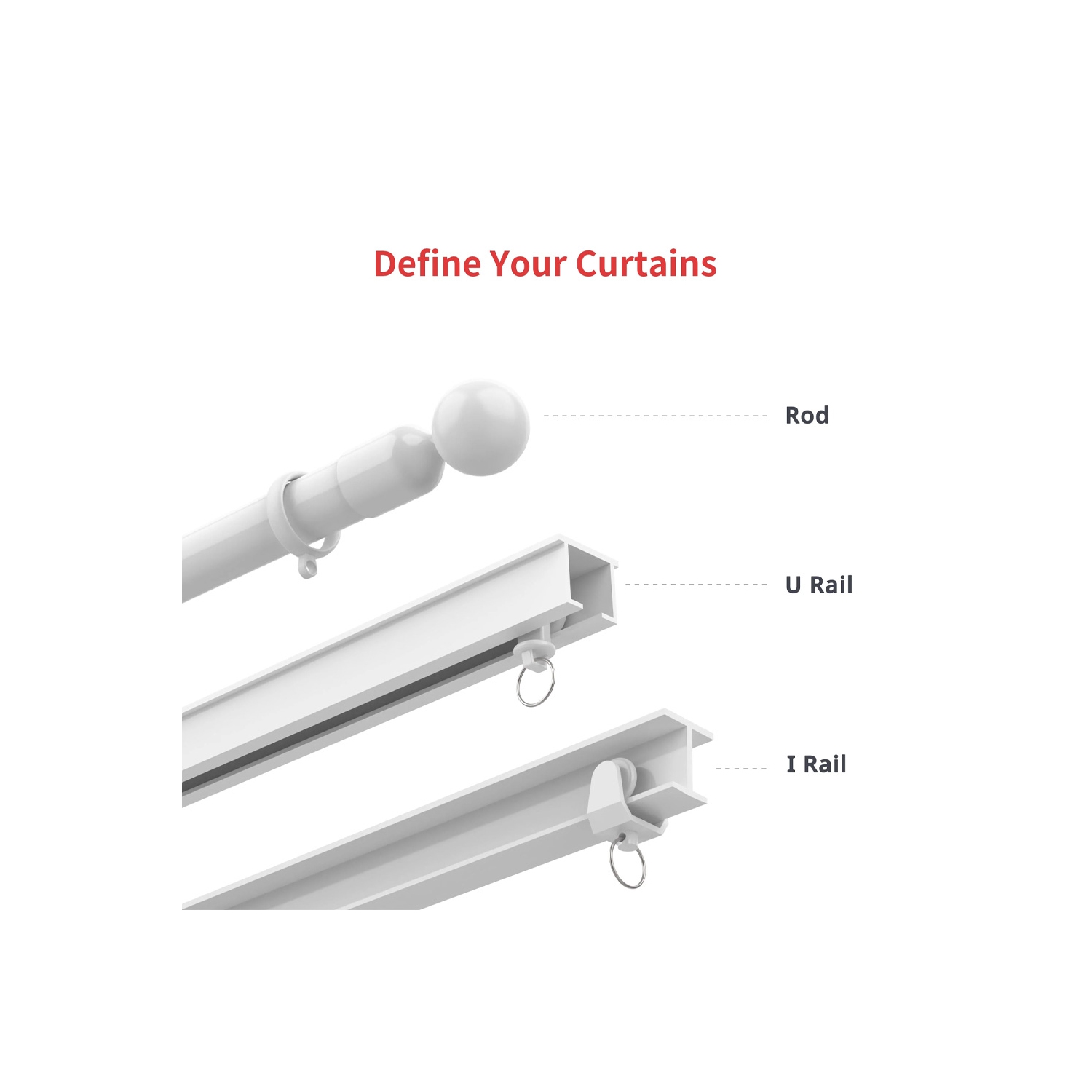 Rideau SwitchBot, blanc