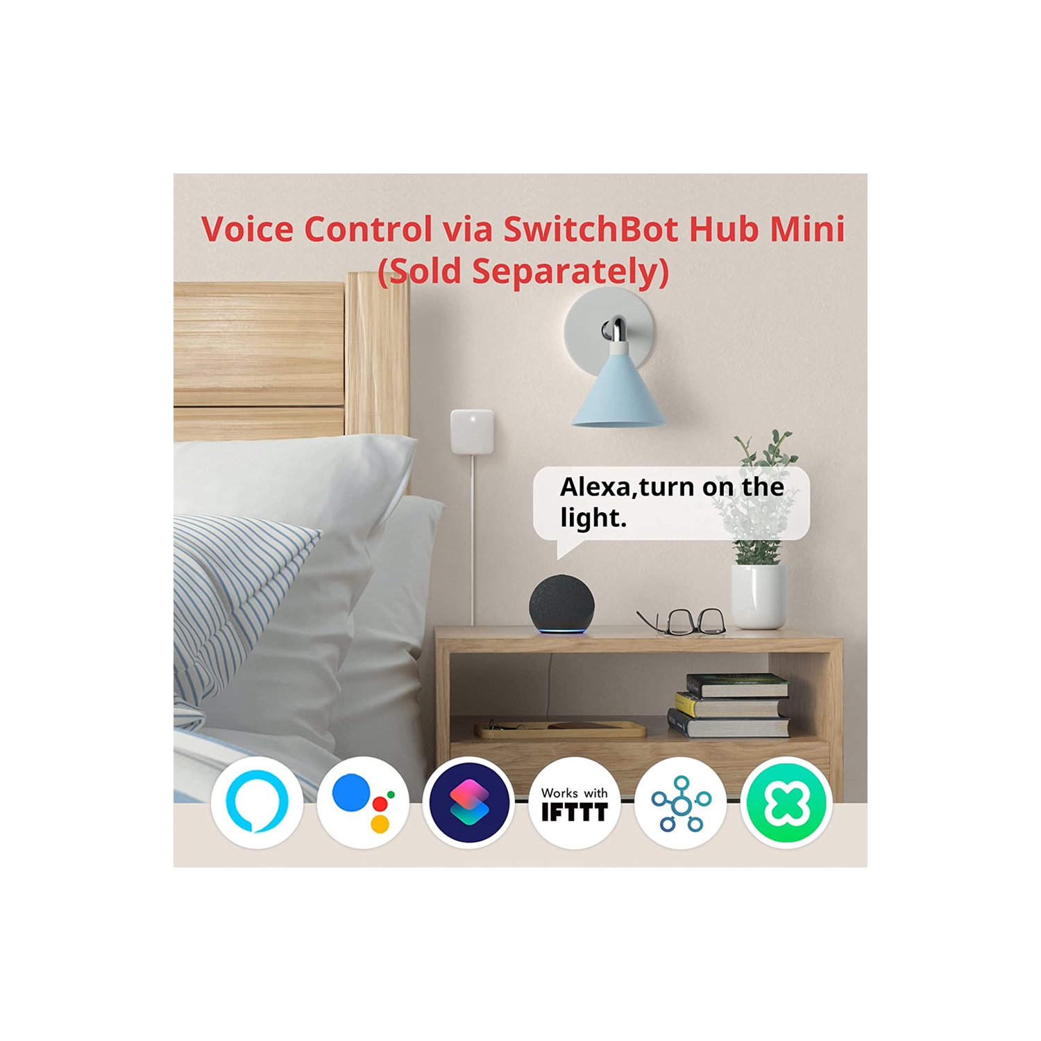 Bot SwitchBot | Bouton poussoir intelligent, Pas de câblage, application sans fil ou contrôle de la minuterie, ajoutez SwitchBot Hub Mini pour le