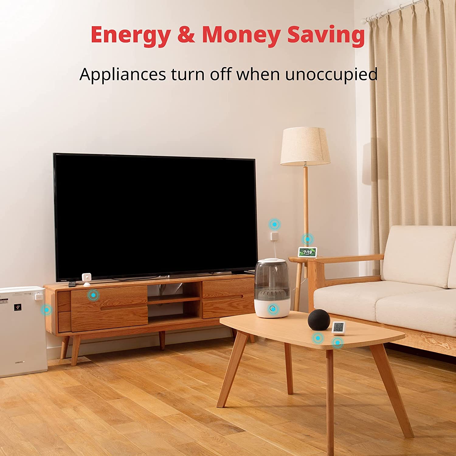 SwitchBot Motion Sensor | Smart Motion Sensor, Built-in Light Sensor, PIR Motion Detector Alert, Add SwitchBot Hub Mini to Make it Compatible with