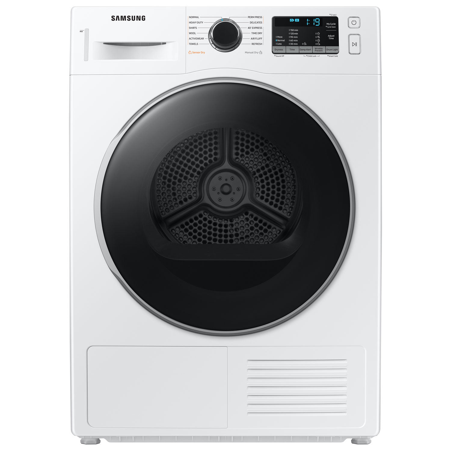 Samsung 4.0 Cu. Ft. Electric Dryer ( DV25B6800HW/AC) - White