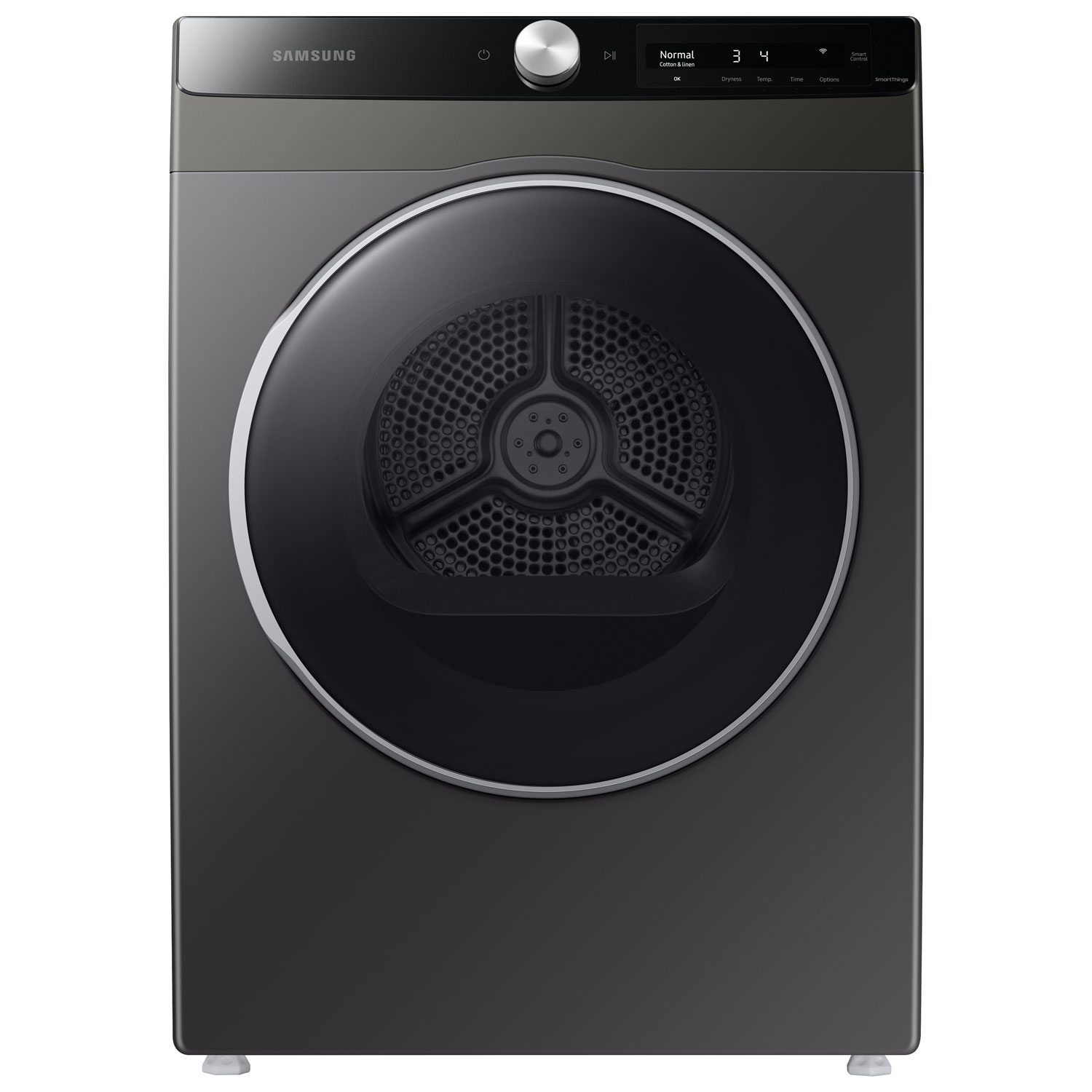 Samsung 4.0 Cu. Ft. Compact Electric Dryer (DV25B6900EX/AC) - Inox Grey