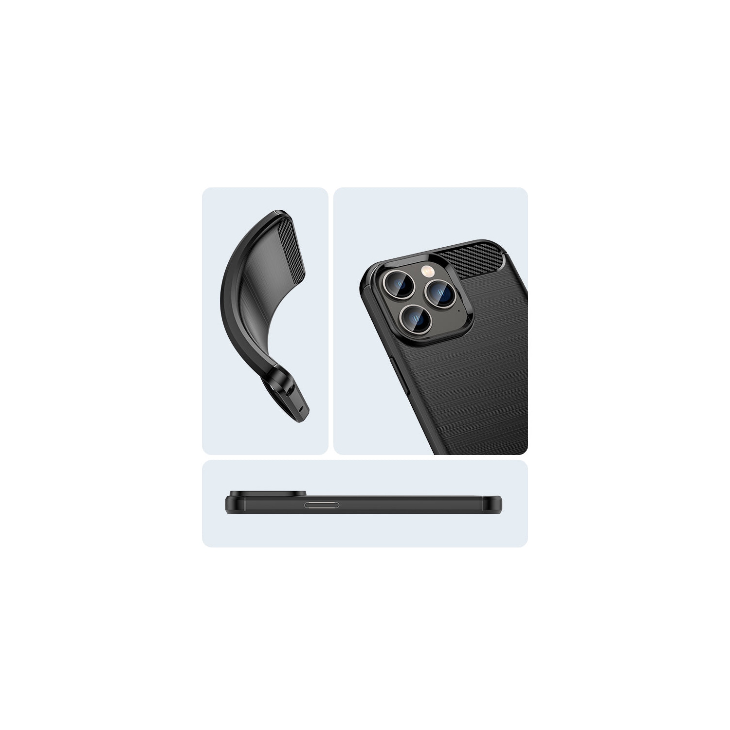 PANDACO Étui souple ajusté pour iPhone 14 Pro