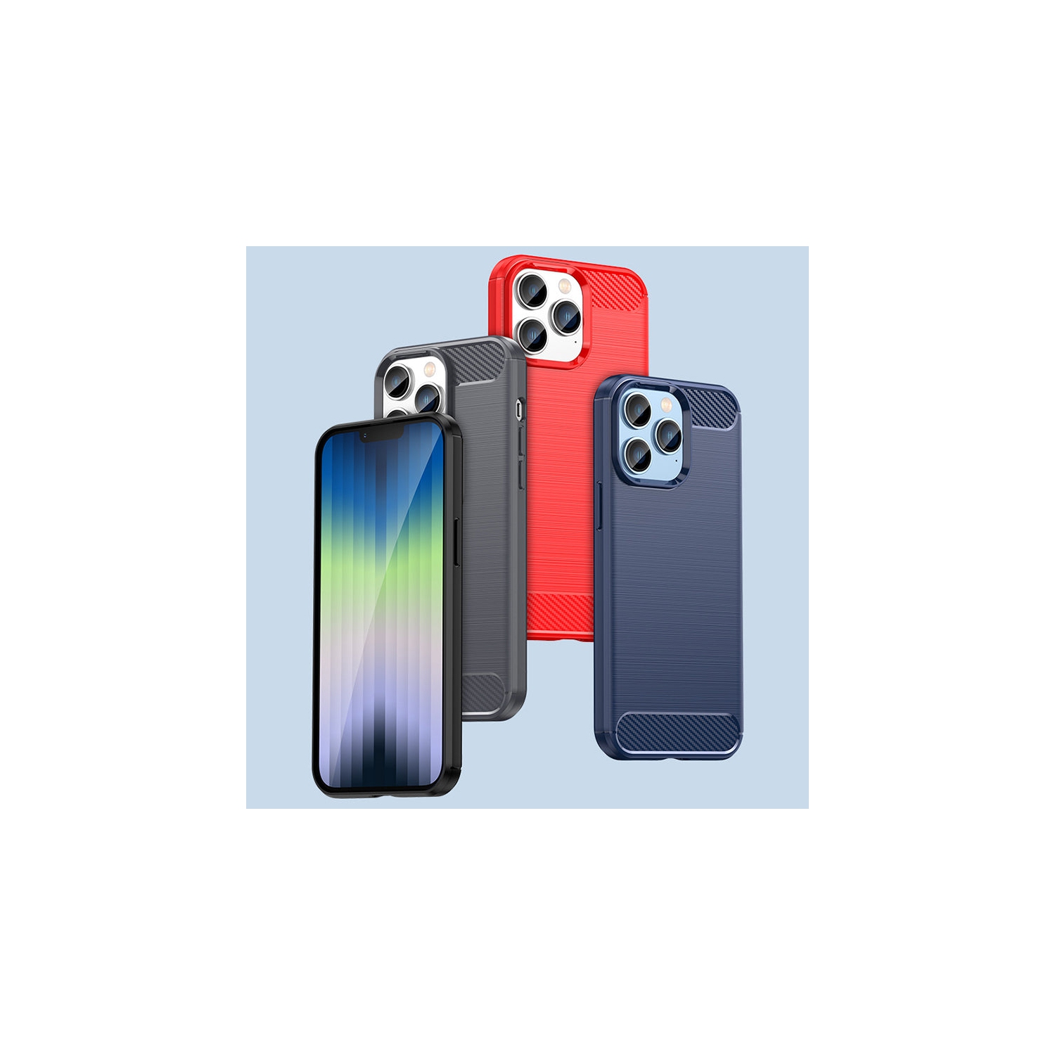 PANDACO Étui souple ajusté pour iPhone 14 Pro