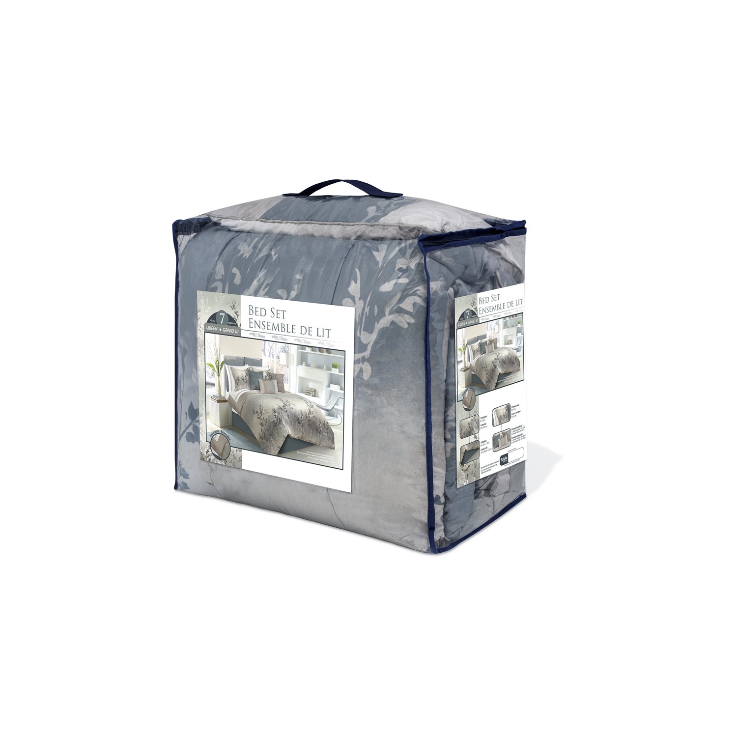 Safdie & Co. 5-piece Riviera Premium Microfiber Twin Comforter Set in Green