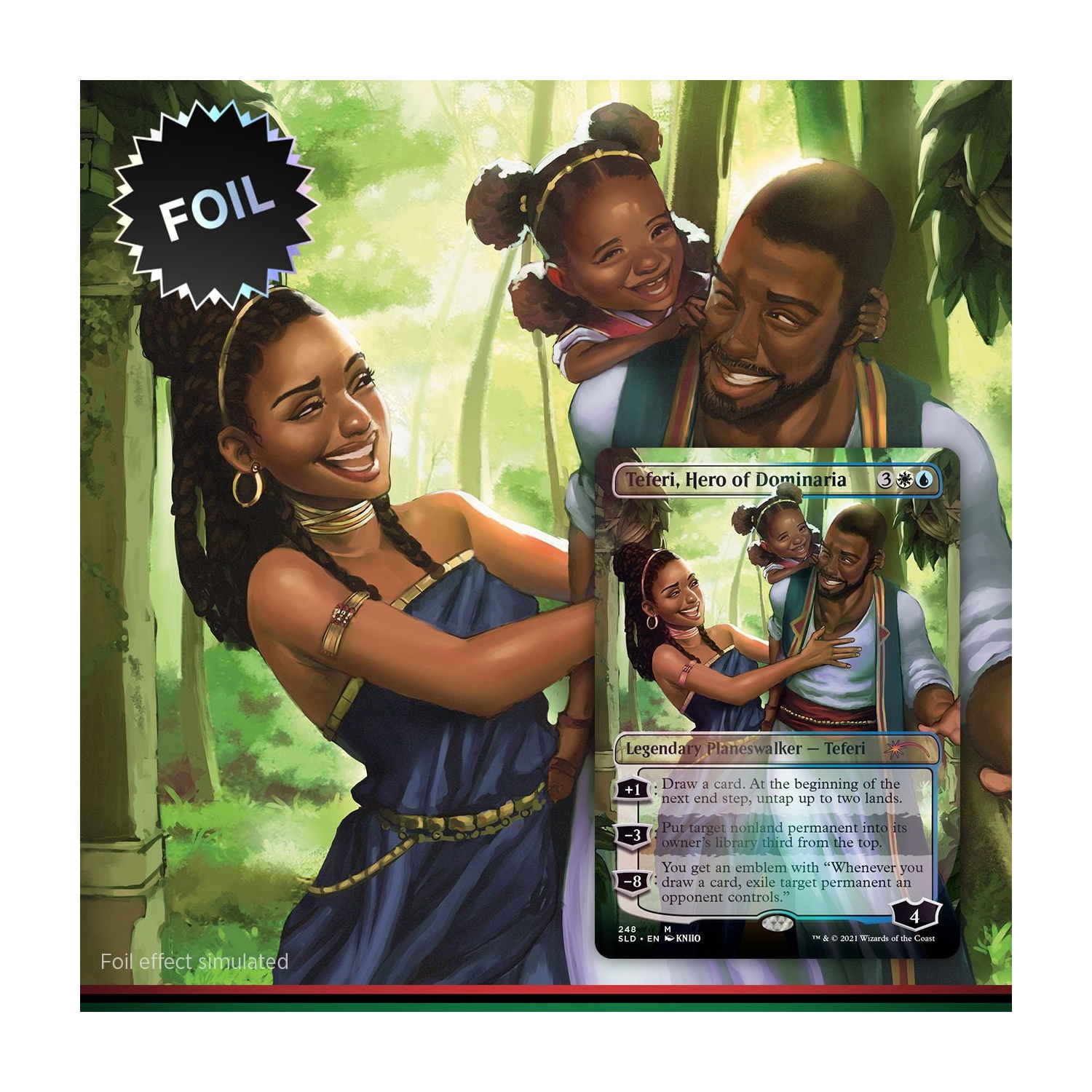 Magic: The Gathering Secret Lair - Premium Foil Edition - Black is Magic