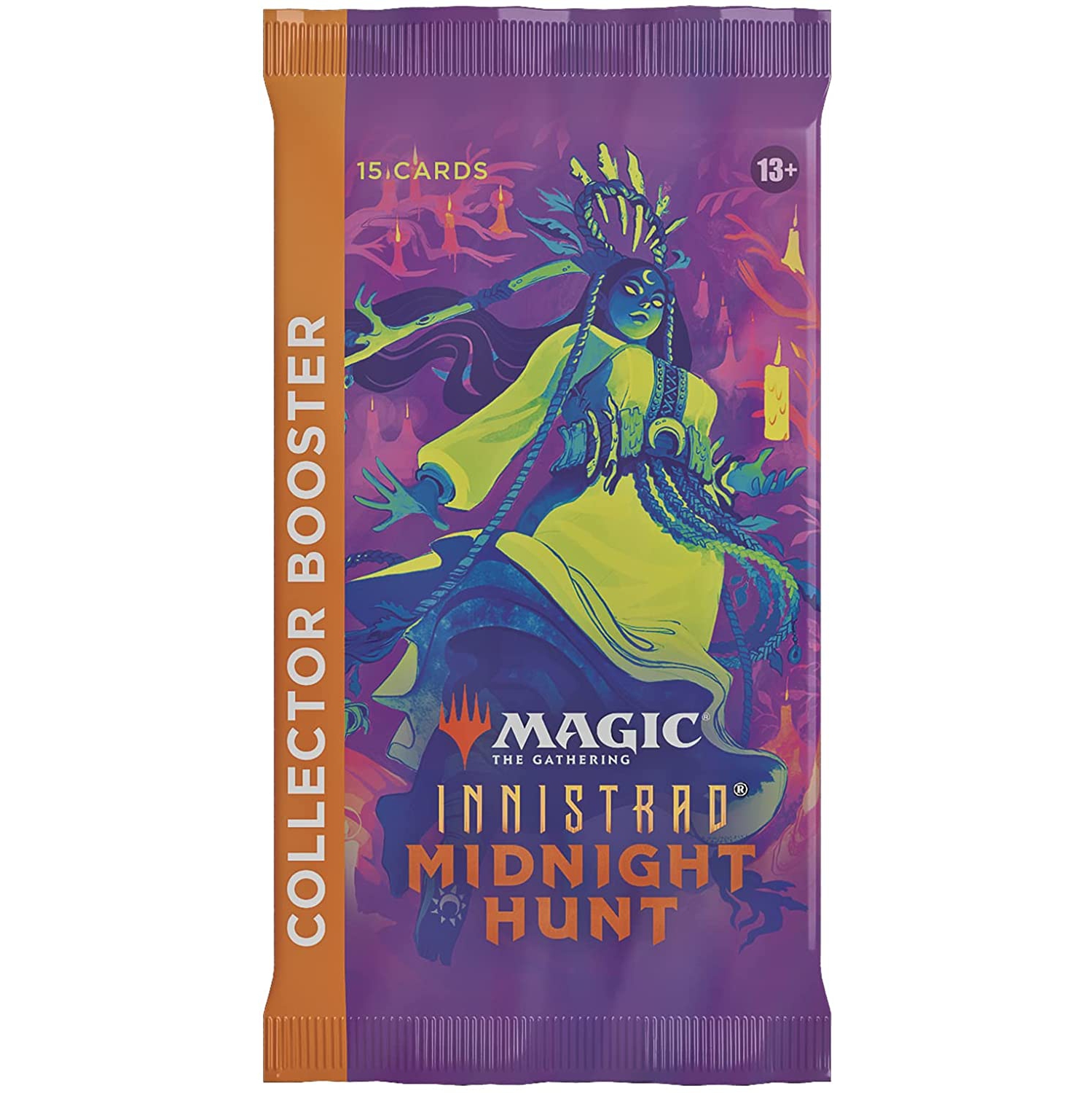 Magic: The Gathering Collector Booster Pack Lot - Innistrad: Midnight Hunt - 3 Packs
