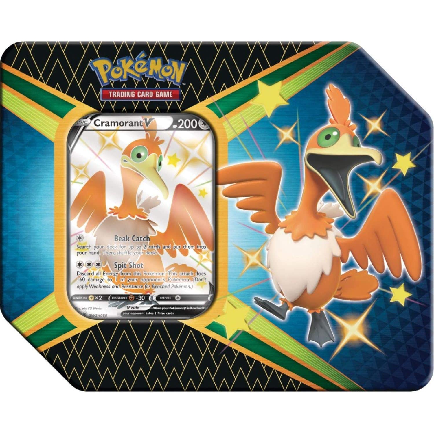 Pokemon TCG: Shining Fates Tin - Cramorant V