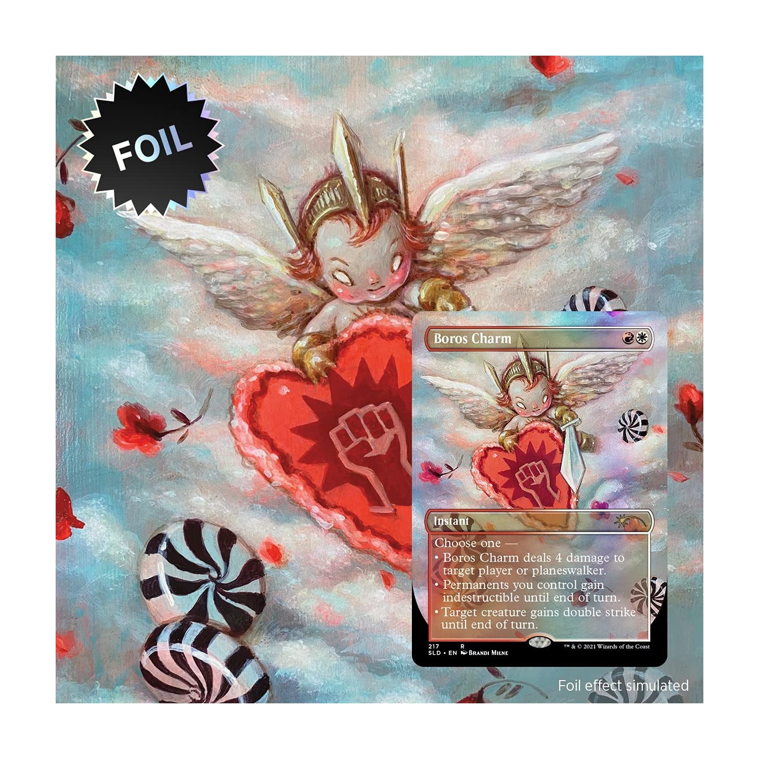 Magic: The Gathering Secret Lair - Premium Foil Edition - 2021 Valentines Day