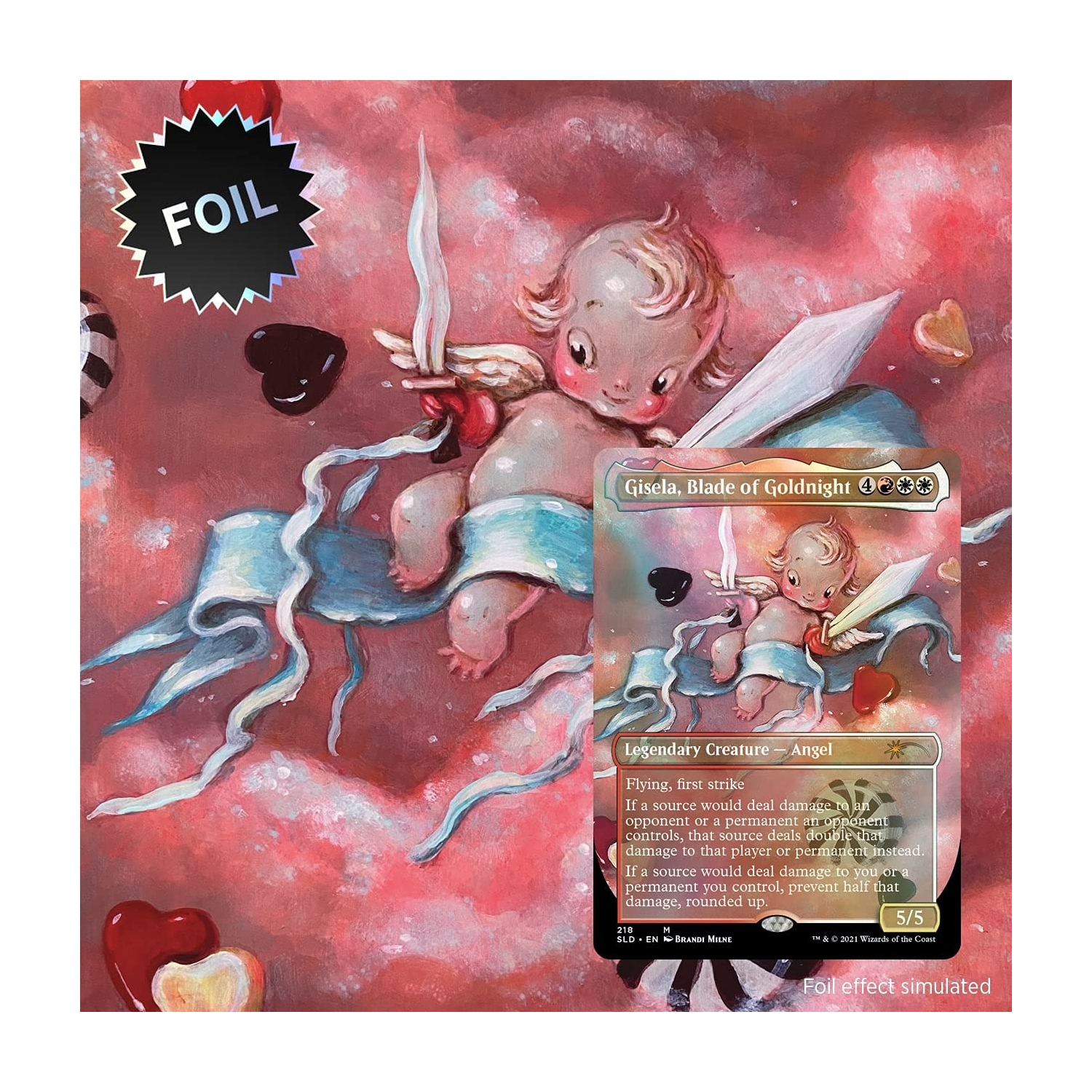 Magic: The Gathering Secret Lair - Premium Foil Edition - 2021 Valentines Day