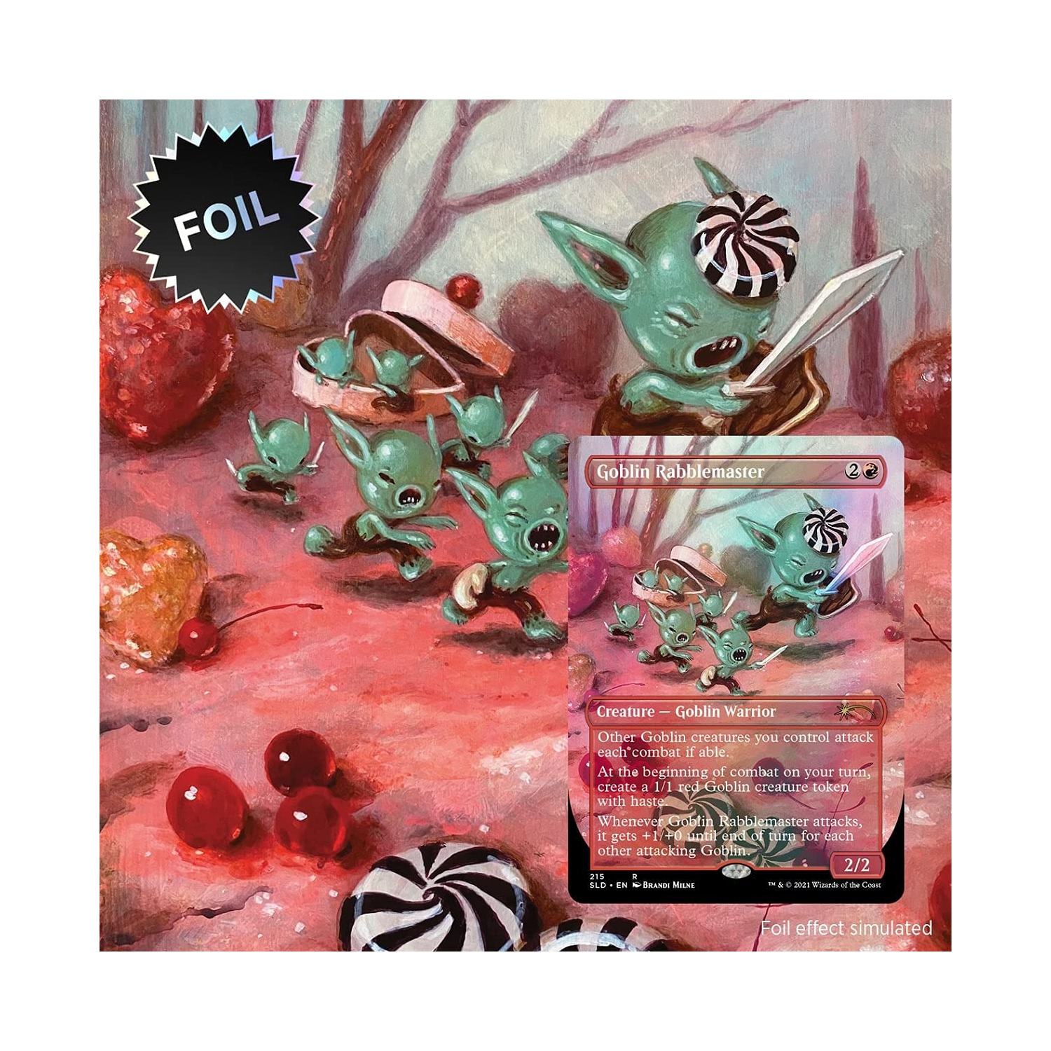 Magic: The Gathering Secret Lair - Premium Foil Edition - 2021 Valentines Day