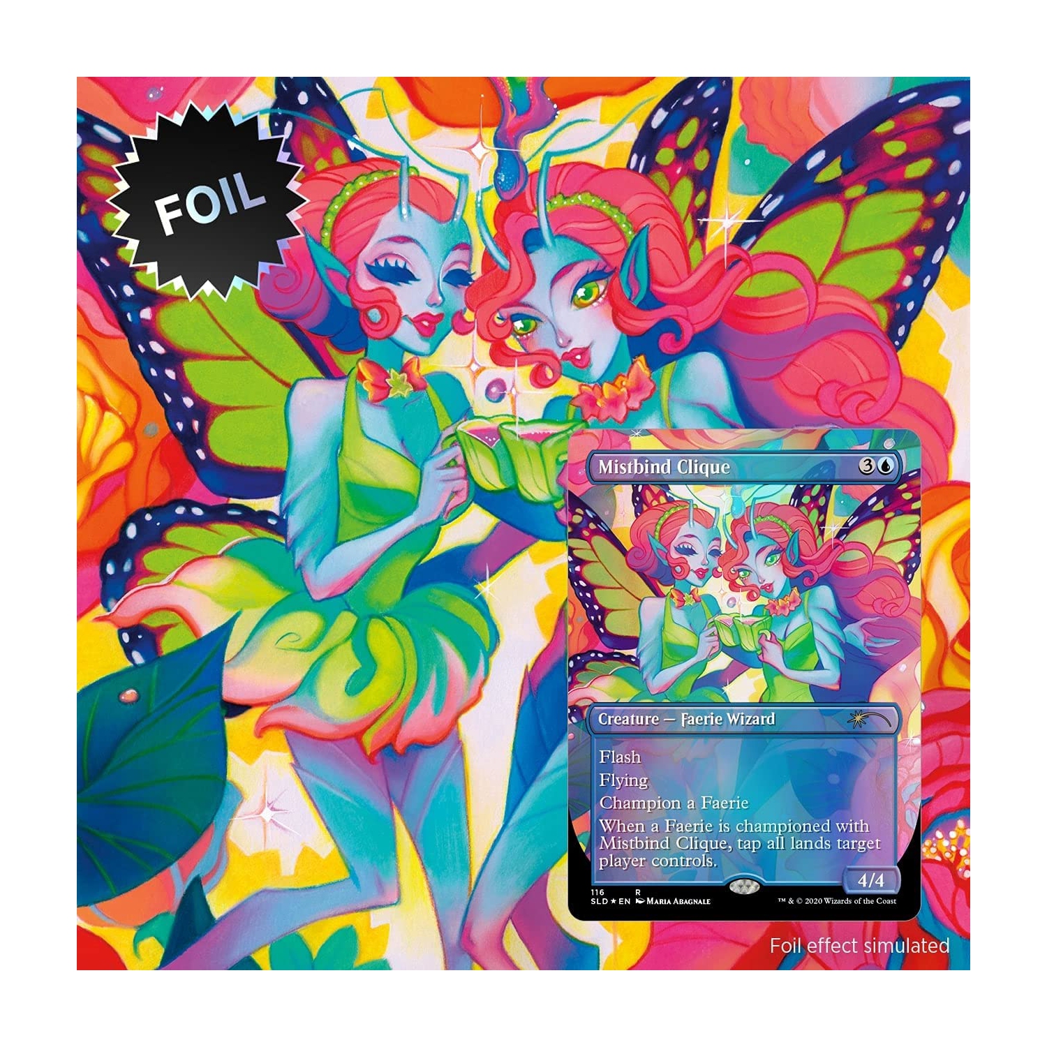 Magique : The Gathering Secret Lair - Premium Foil Edition - Feyrie, Feyrie et Feyrie Rad