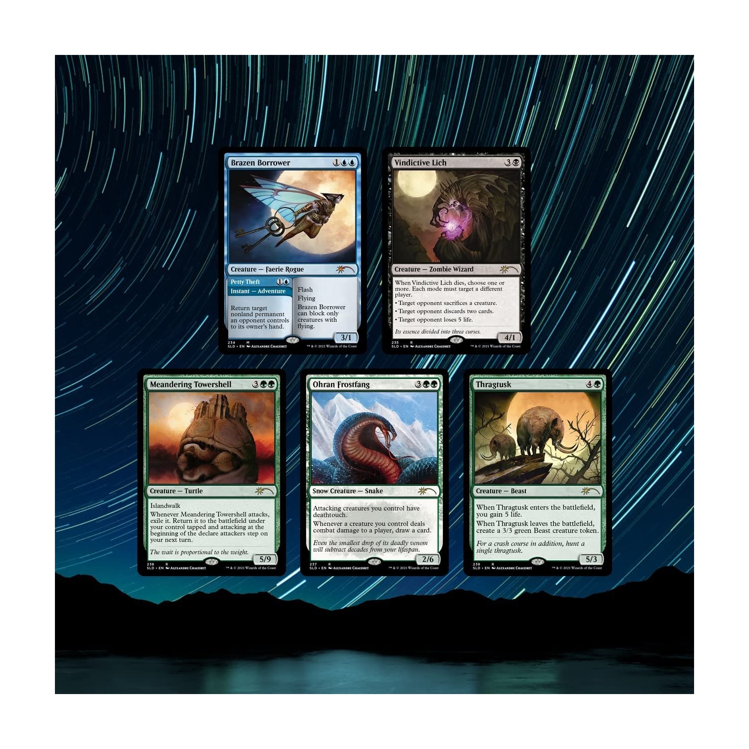 Magique : The Gathering Secret Lair, édition non métallisée, pour les bloqueurs