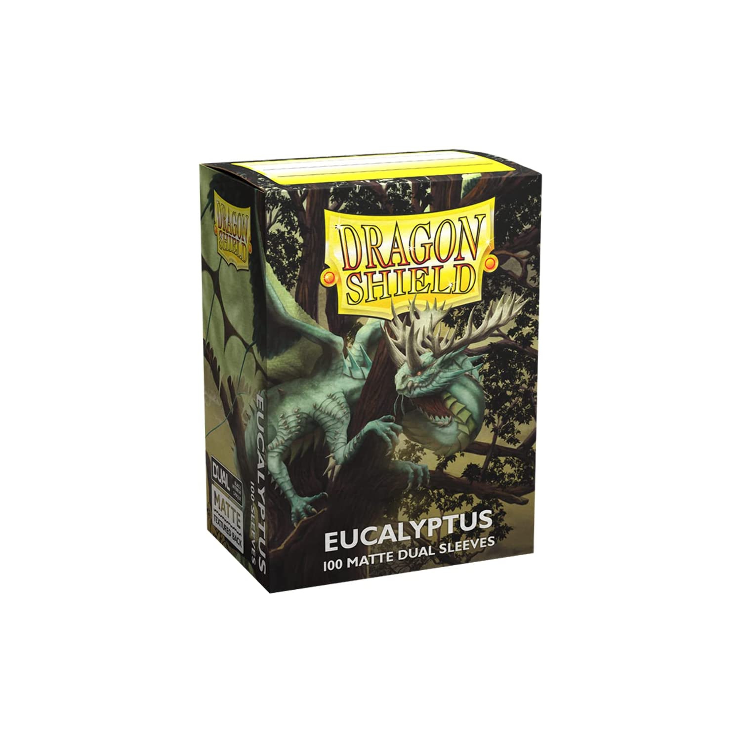 Dragon Shield 100ct Standard Card Sleeves - Dual Matte Eucalyptus