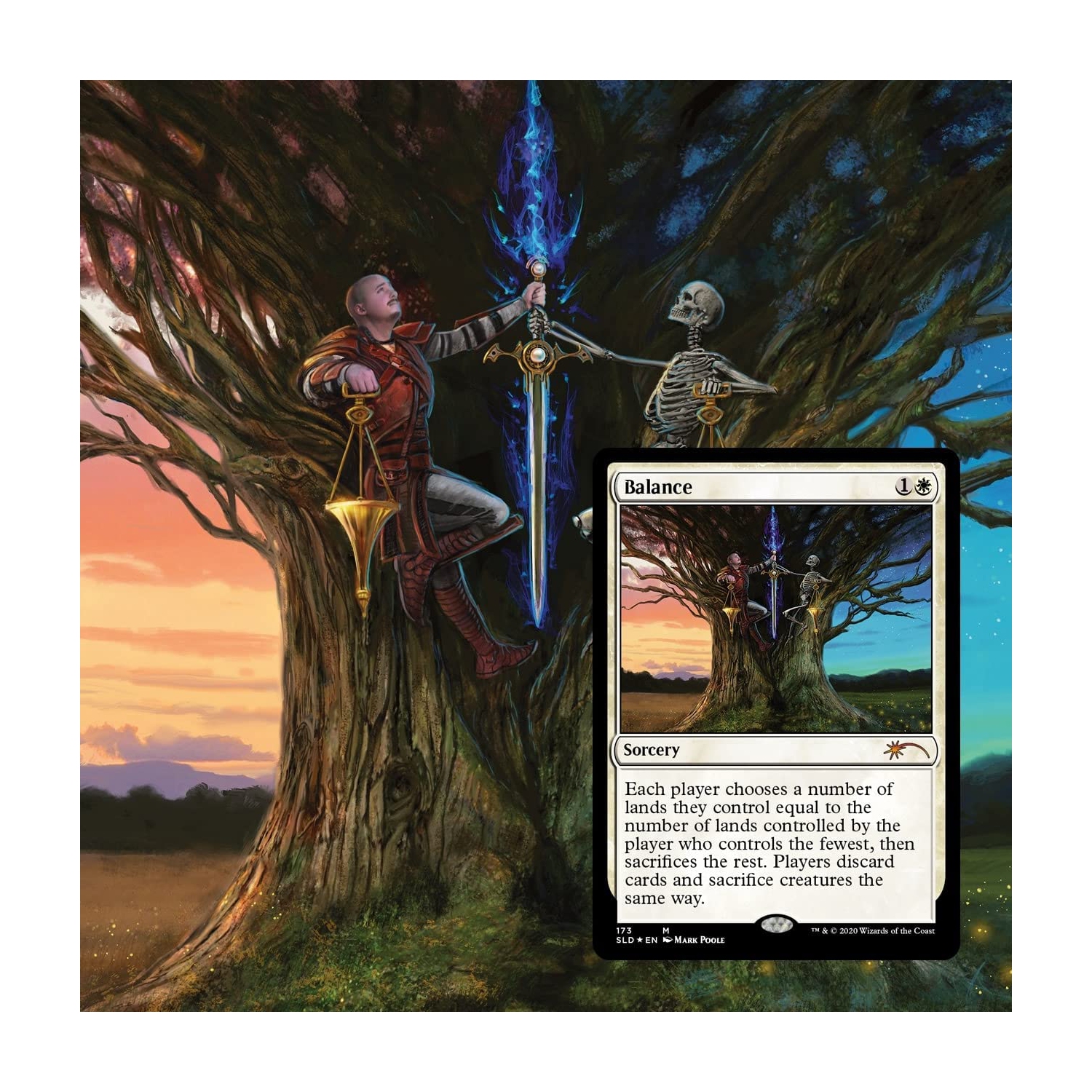 Magique : The Gathering Secret Lair - Édition non métallisée - série Artist : Mark Poole