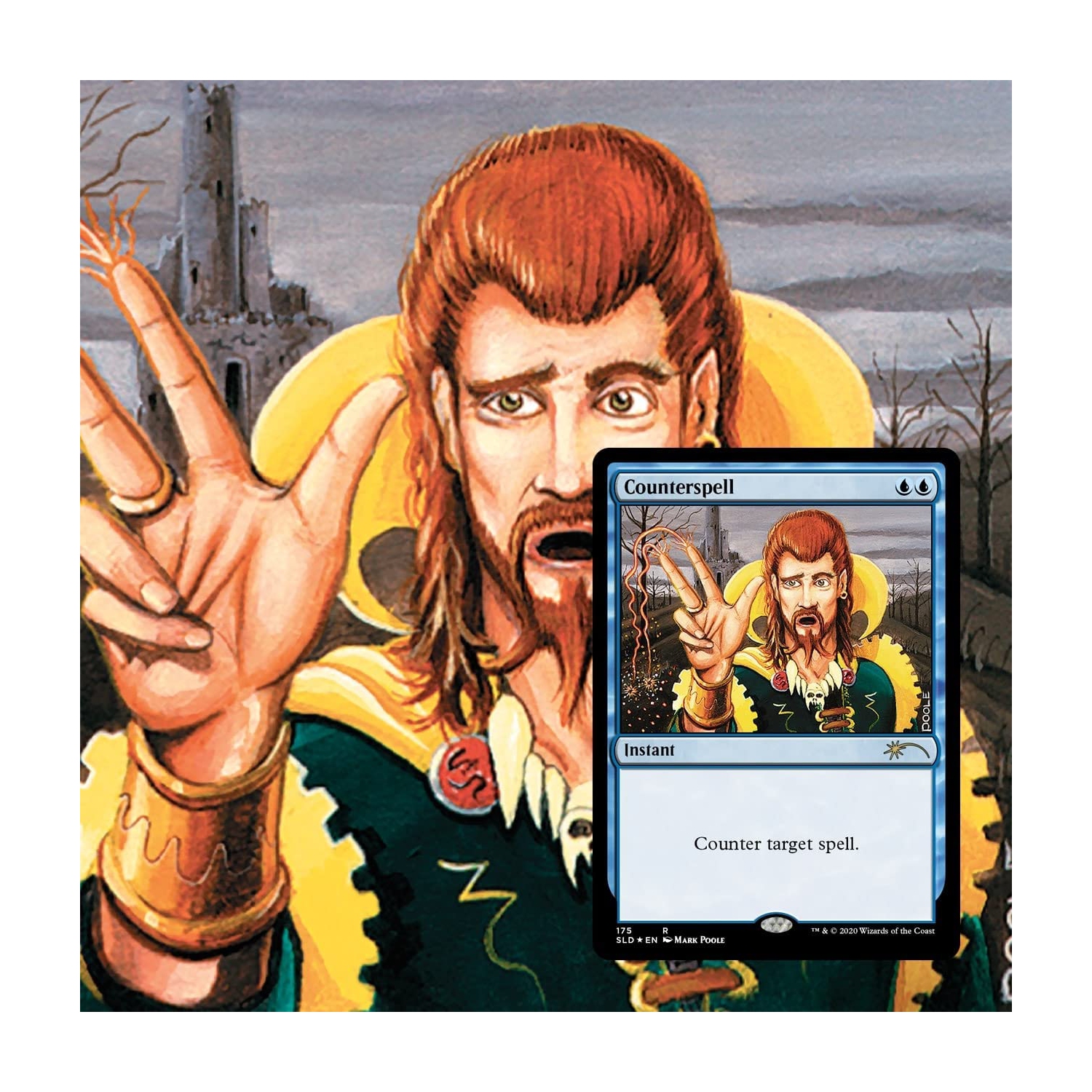 Magique : The Gathering Secret Lair - Édition non métallisée - série Artist : Mark Poole