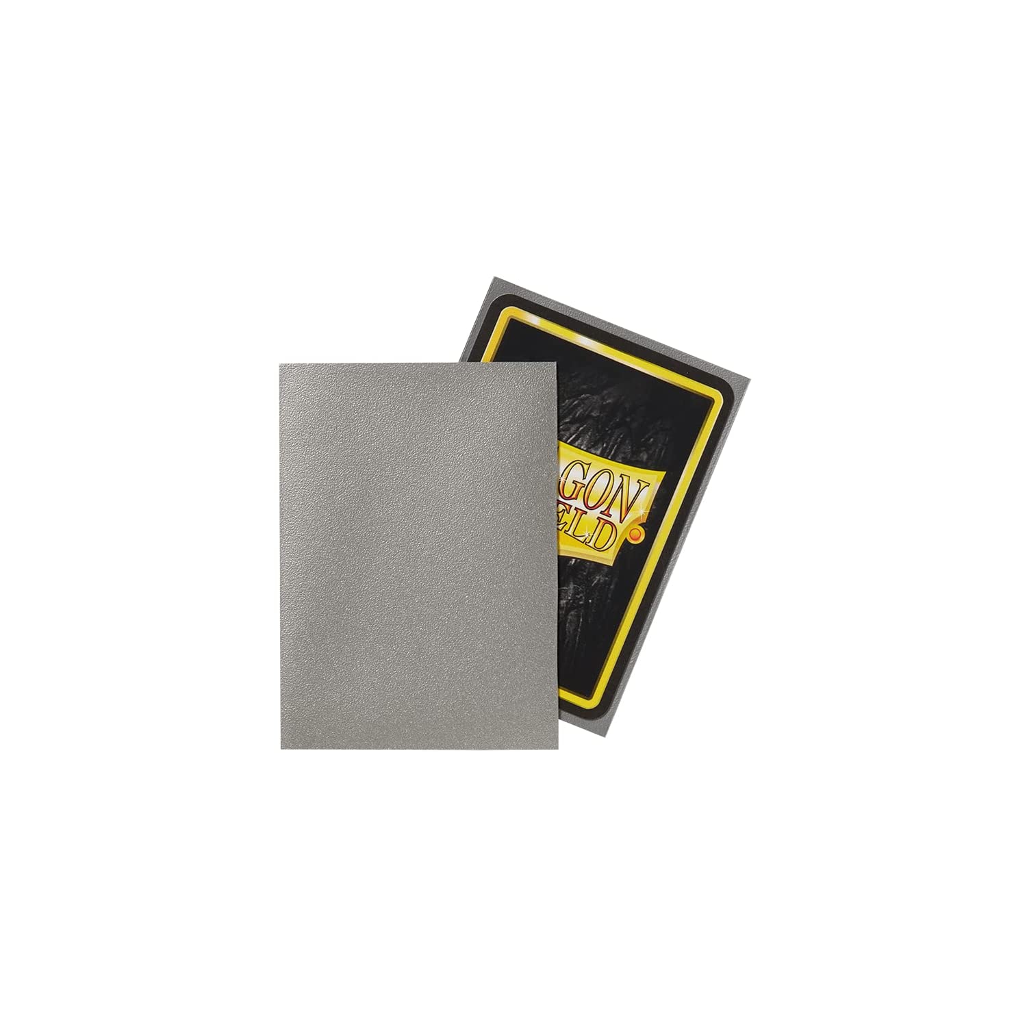 Dragon Shield 100ct Standard Card Sleeves - Matte Silver