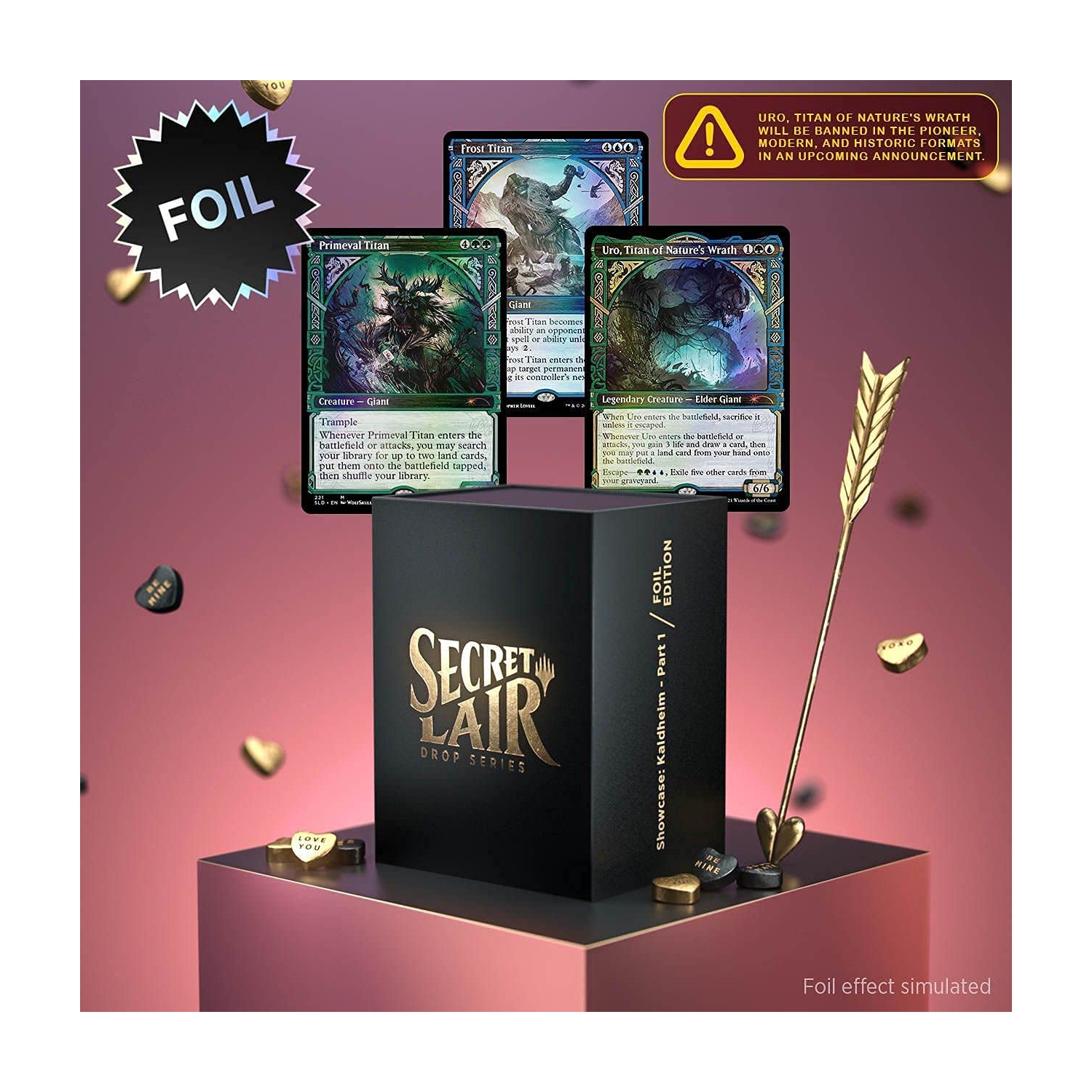 Magique : The Gathering Secret Lair - Premium Foil Edition - Showcase: Kaldheim partie 1