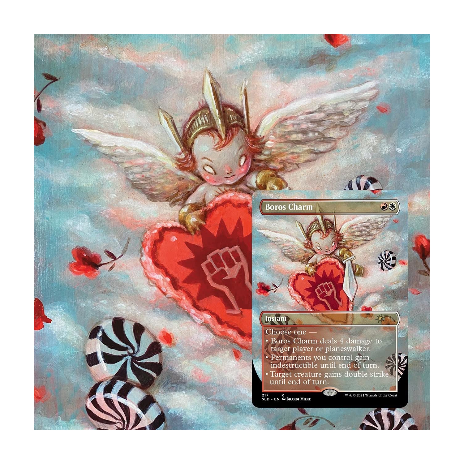 Magique : The Gathering Secret Lair - Édition non métallique - Saint-Valentin 2021