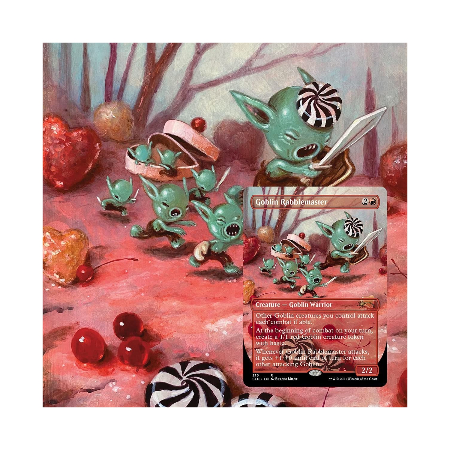 Magique : The Gathering Secret Lair - Édition non métallique - Saint-Valentin 2021