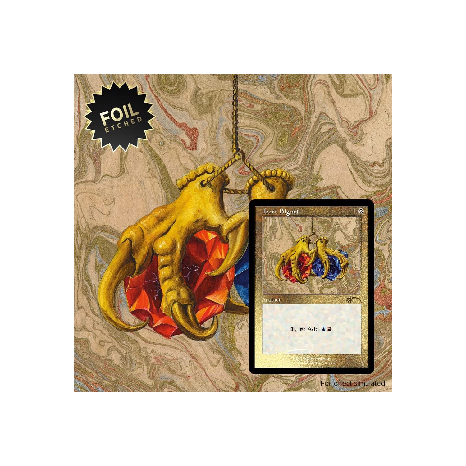 The Enemy & Allied Signets Non Foil MTG MTG Secret Lair Dan