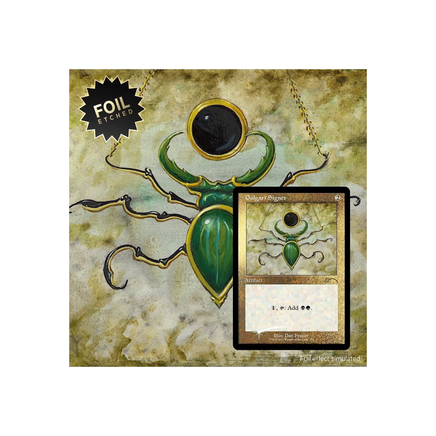 Magique : The Gathering Secret Lair - Etched Foil Edition - Dan Frazier est de retour : Les filets ennemis