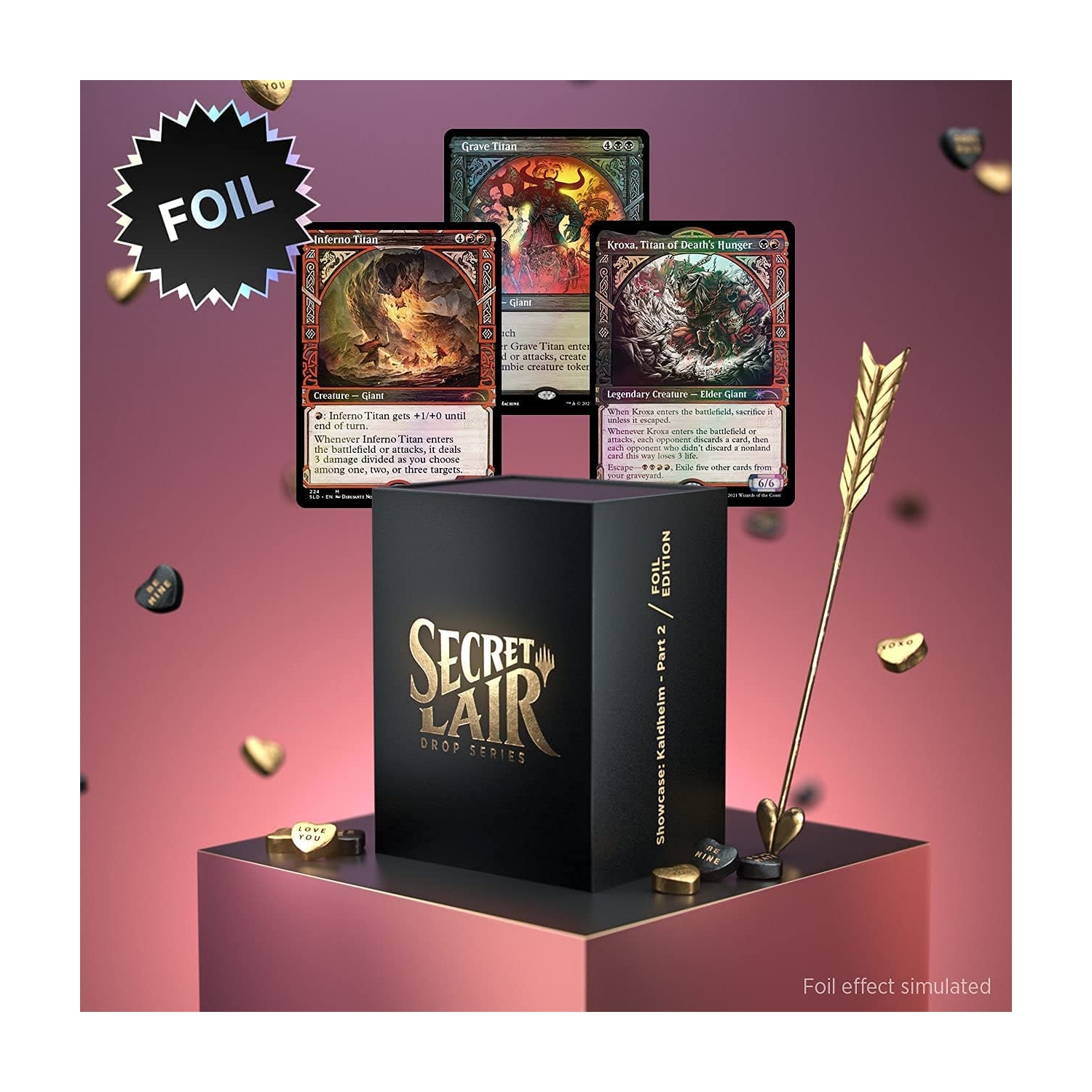 Magic: The Gathering Secret Lair - Premium Foil Edition - Showcase
