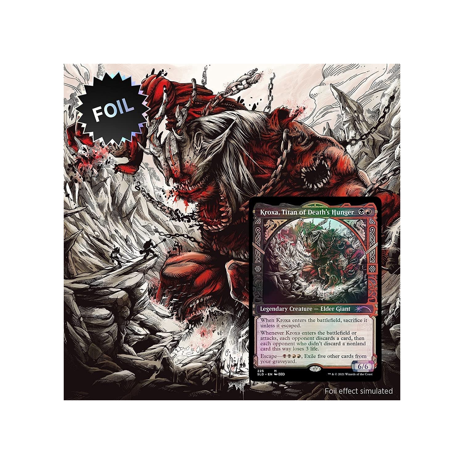 Magic: The Gathering Secret Lair - Premium Foil Edition - Showcase