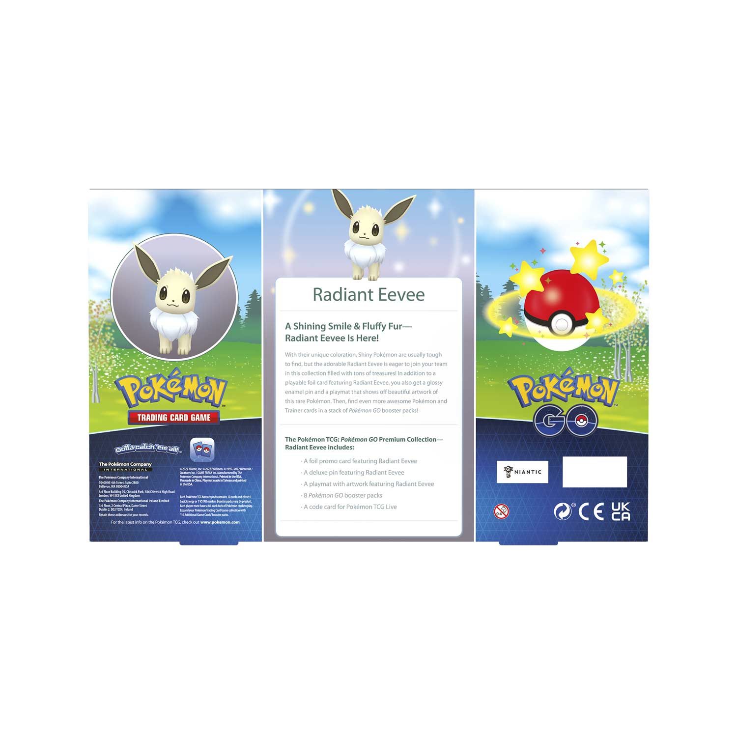 JCC Pokémon : Collection Premium - Pokémon Go Radiant Eevee