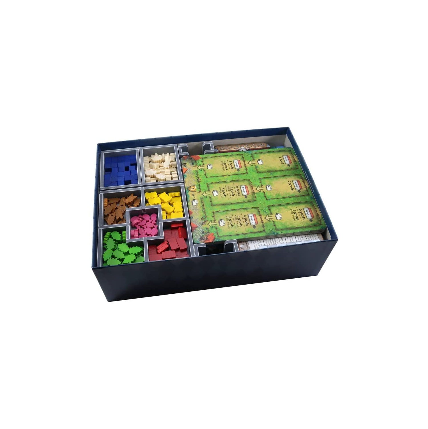 Folded Space Hallertau Board Game Box Inserts