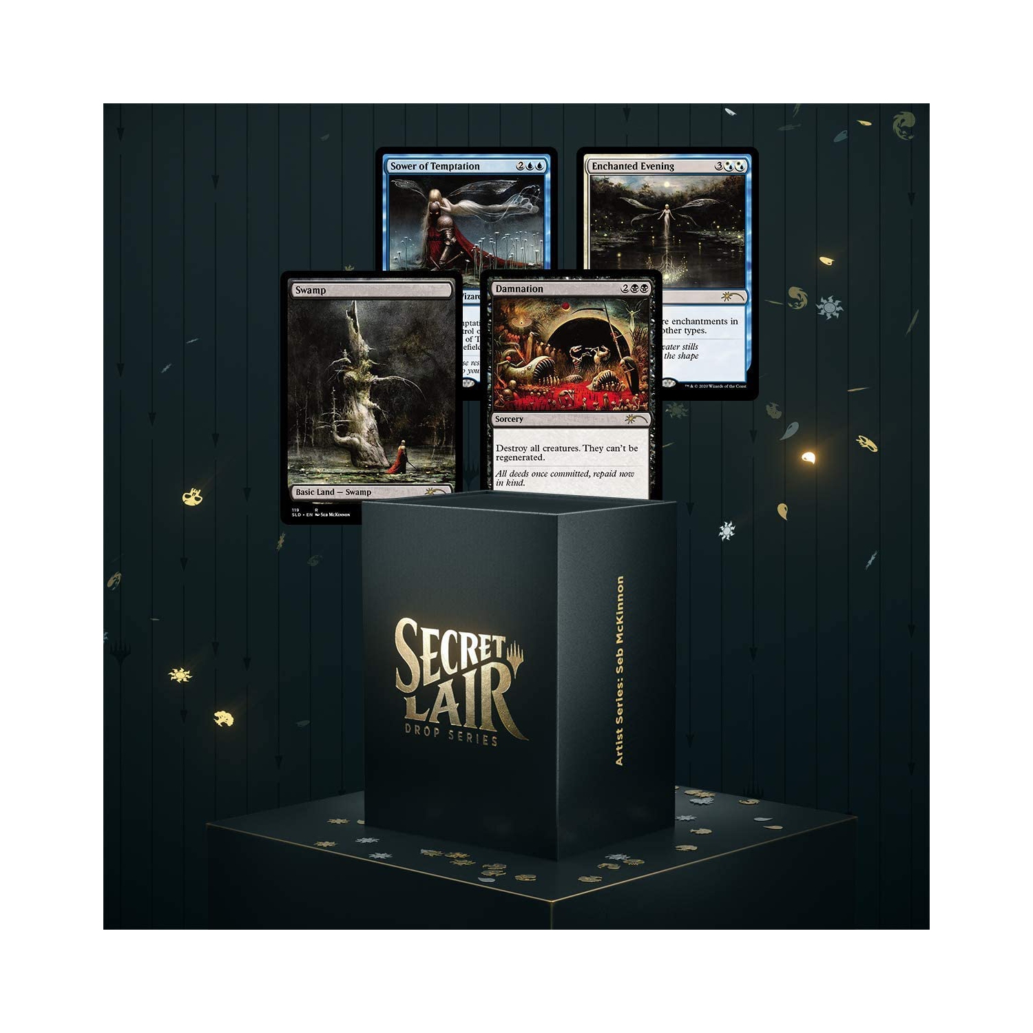 Magique : The Gathering Secret Lair - Édition non métallisée - série Artist : PBU McKinnon