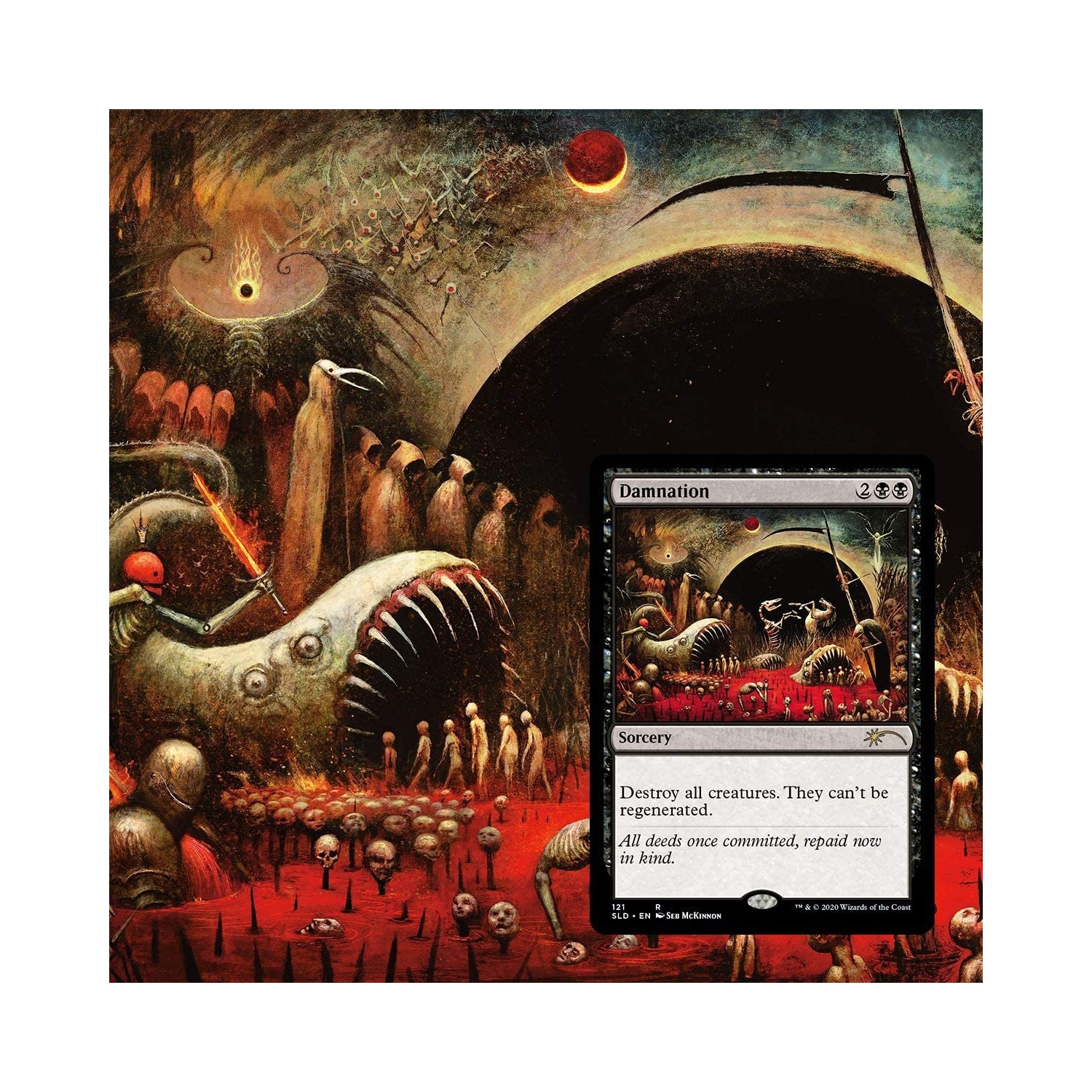 Magique : The Gathering Secret Lair - Édition non métallisée - série Artist : PBU McKinnon