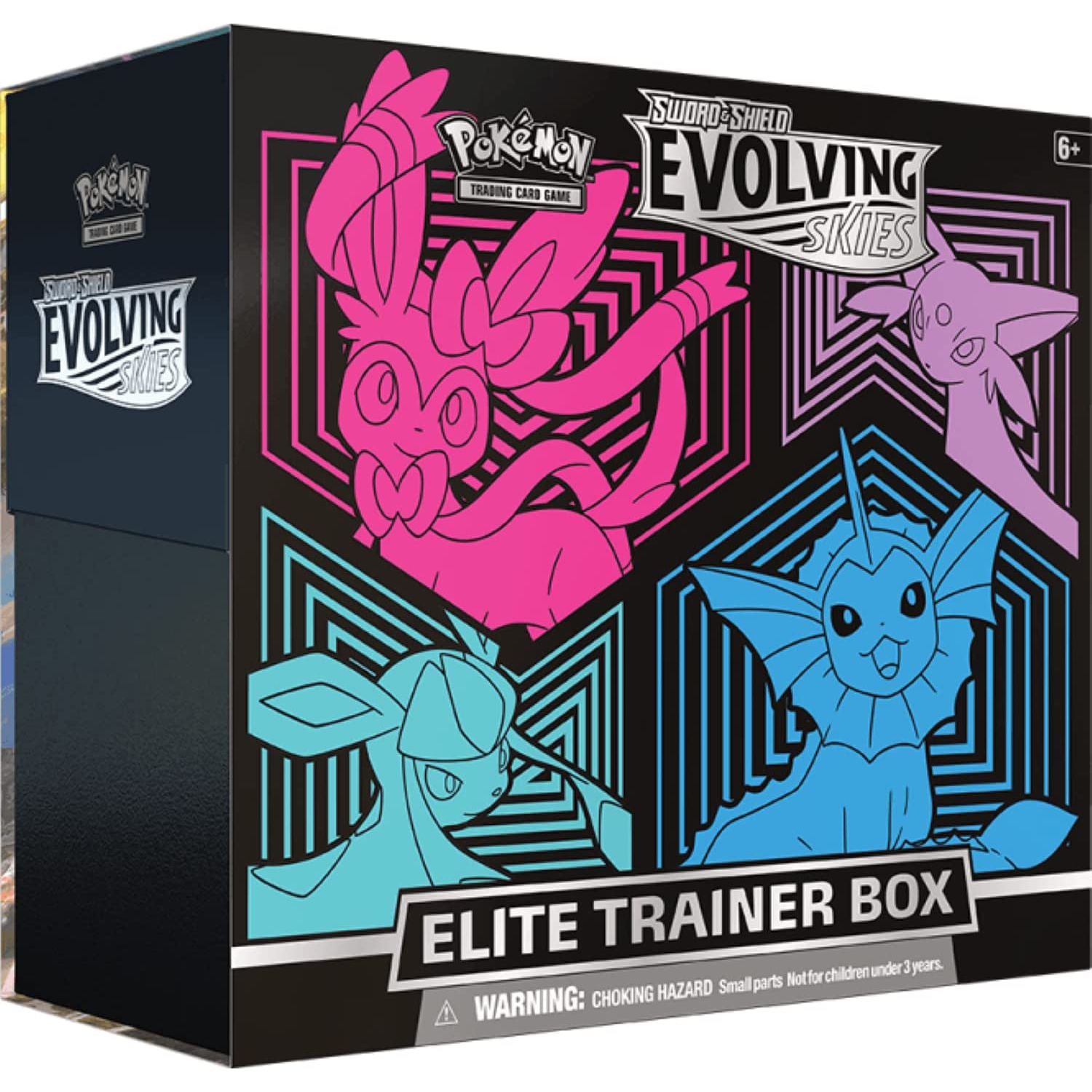 Pokemon TCG: Elite Trainer Box - Evolving Skies (Sylveon, Glaceon, Espeon, Vaporeon)