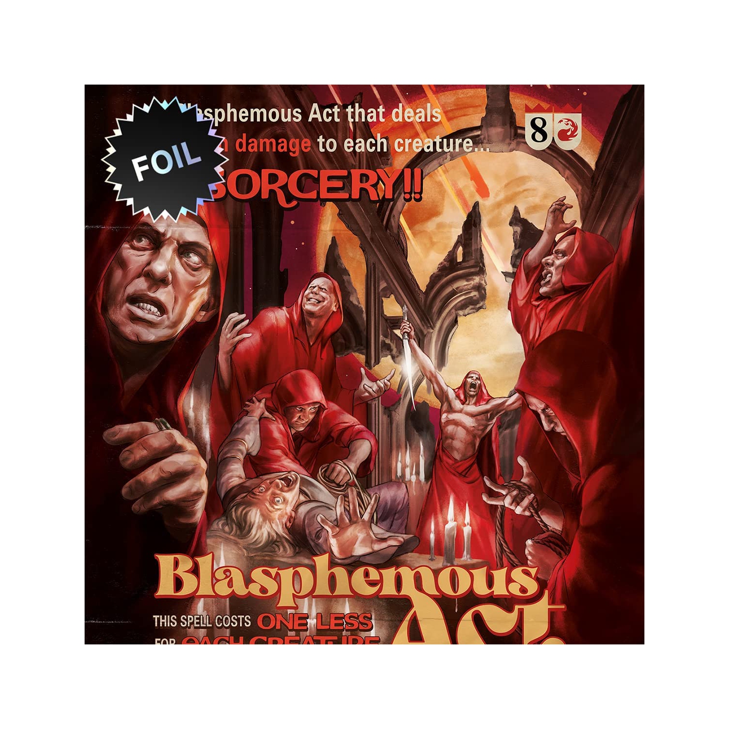 Magic: The Gathering Secret Lair - Premium Foil Edition - Monster Movie Marathon