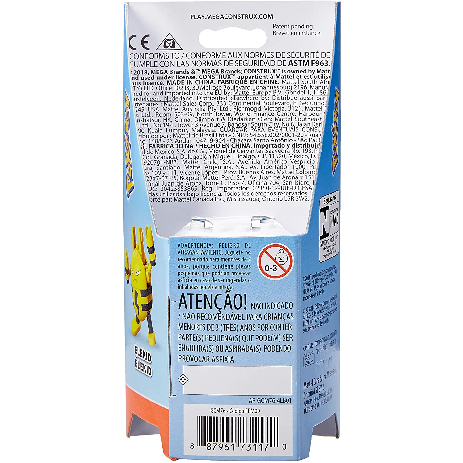 Mega Construx Building Toy - Pokemon Elekid