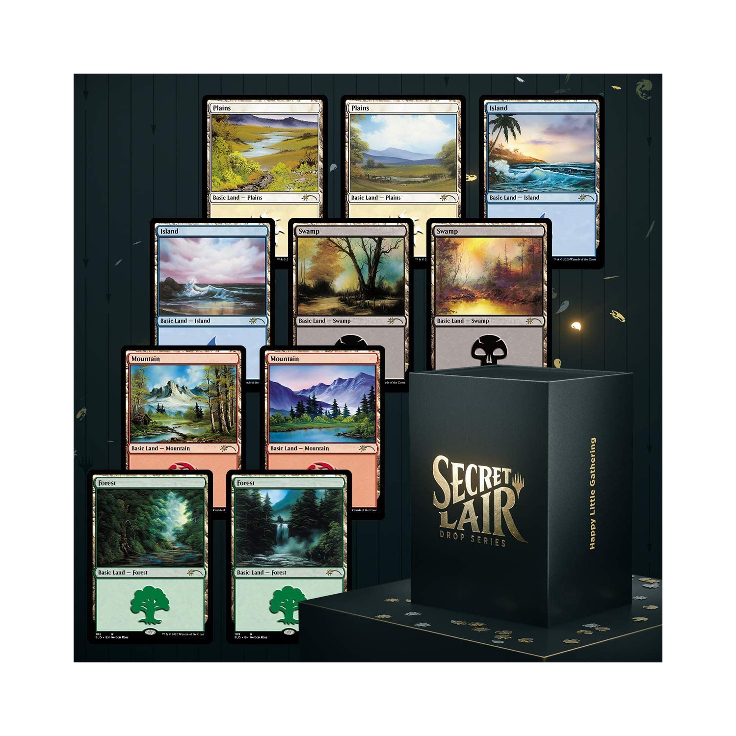 Magique : The Gathering Secret Lair - Édition non métallisée - Happy Little Gathering