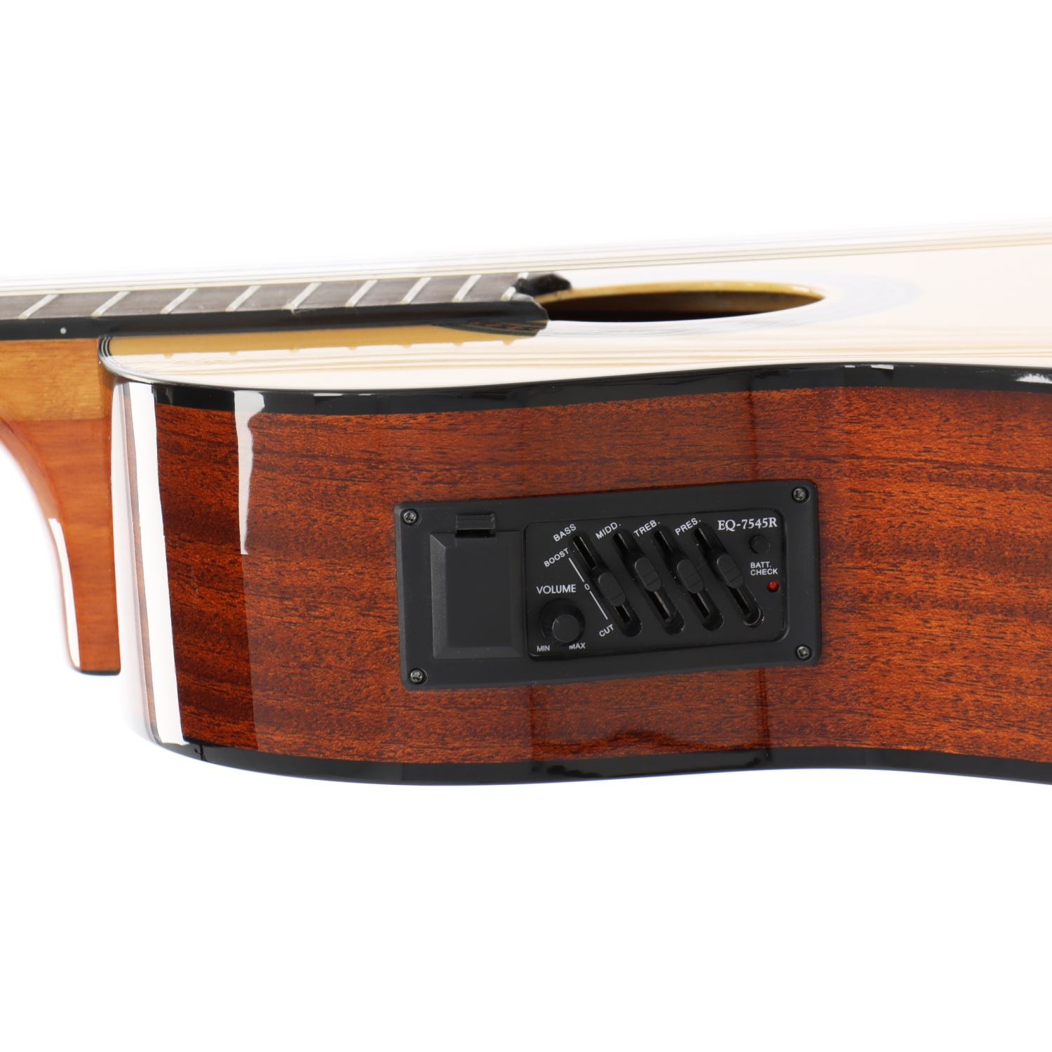 Denver Classical Cutaway Acoustic/Electric Guitar with Gigbag - 4/4 - Natural