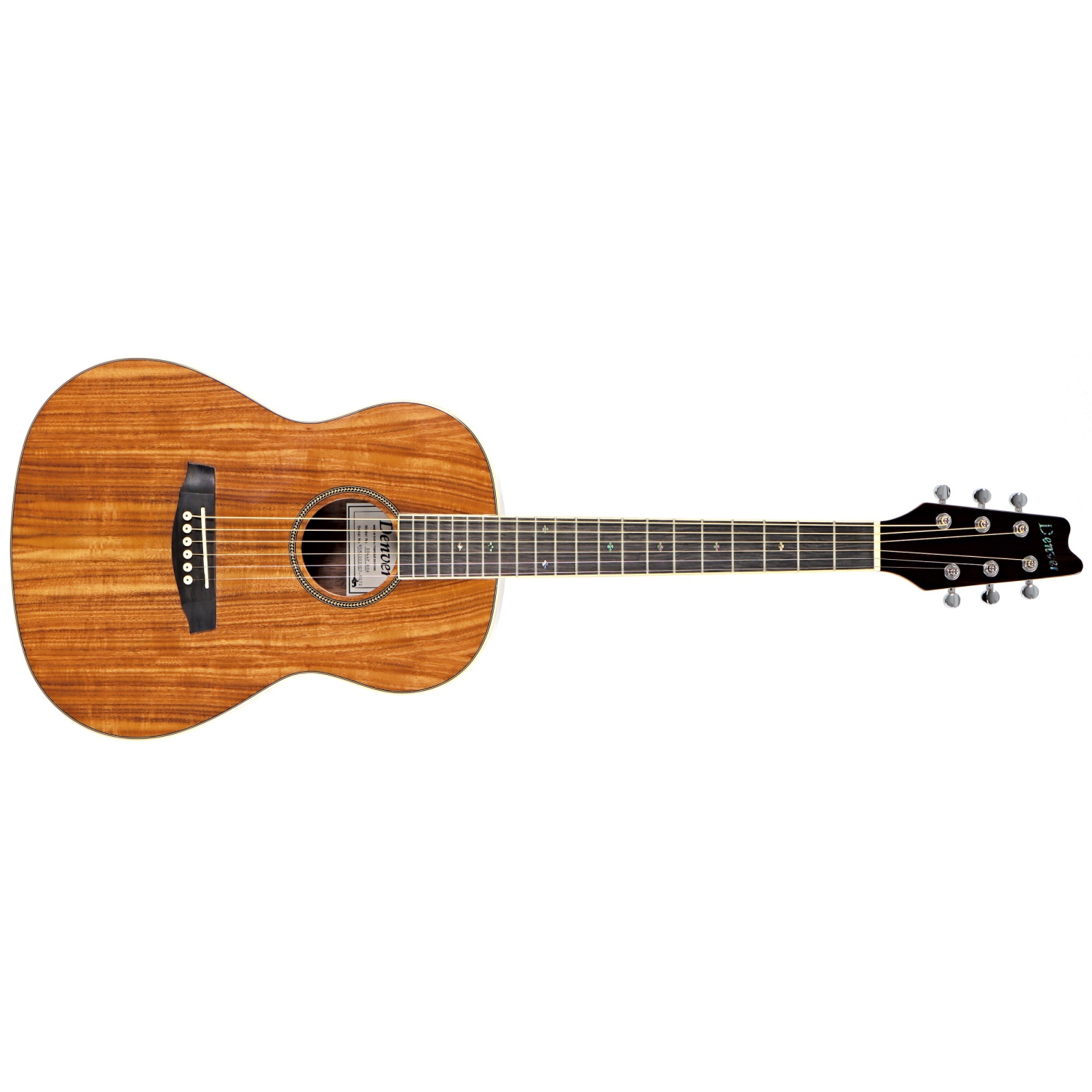 Denver Guitare acoustique format Parlor - Koa