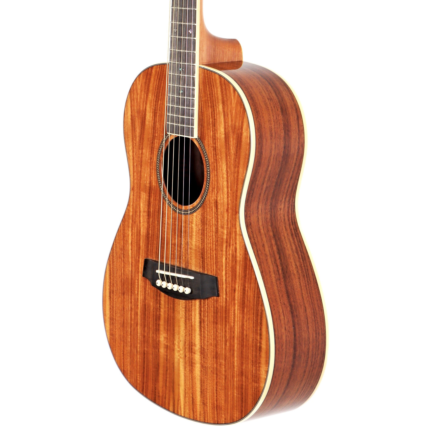 Denver Guitare acoustique format Parlor - Koa