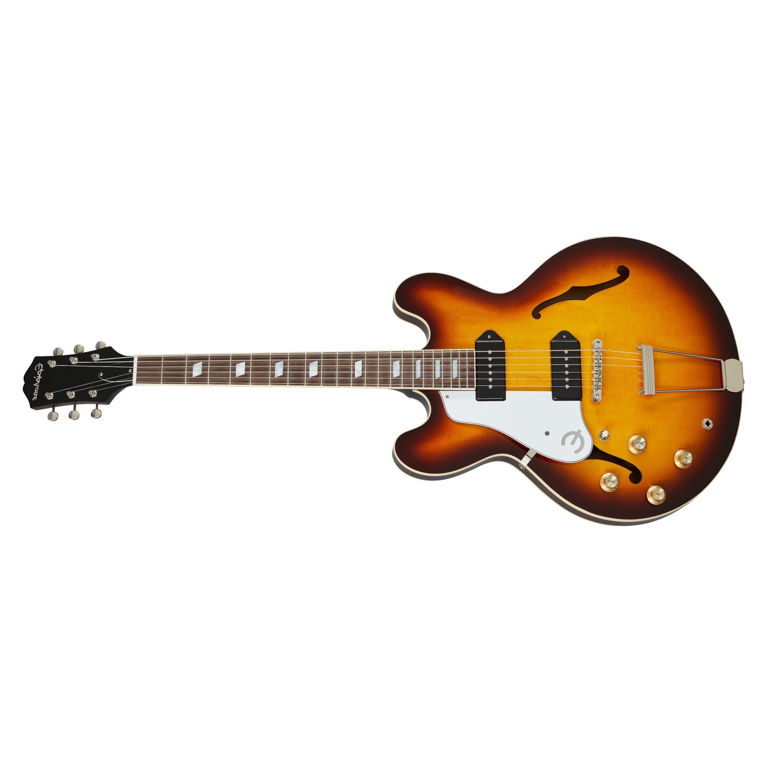 Epiphone USA Casino pour gaucher – Vintage Burst
