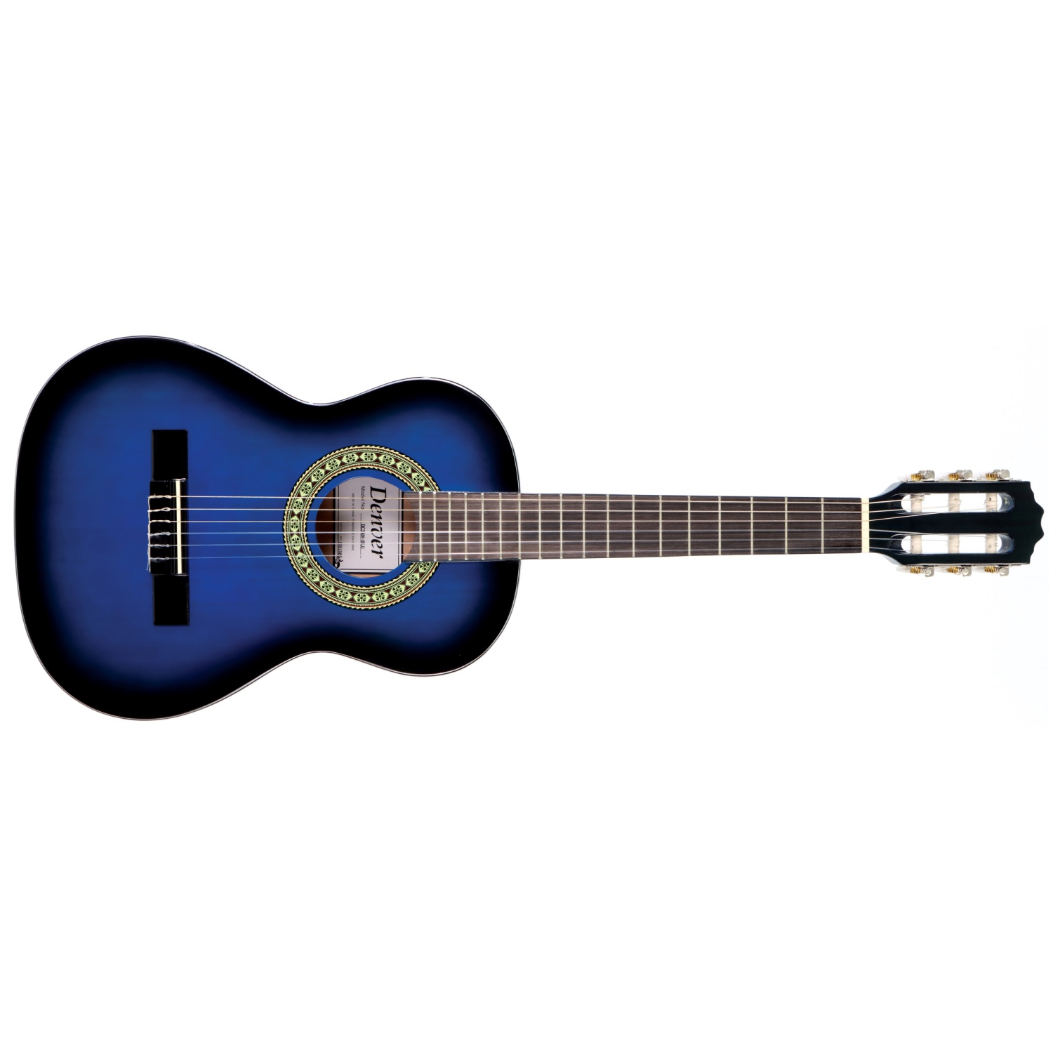 Denver Classical Guitar - 3/4 Size - Blue