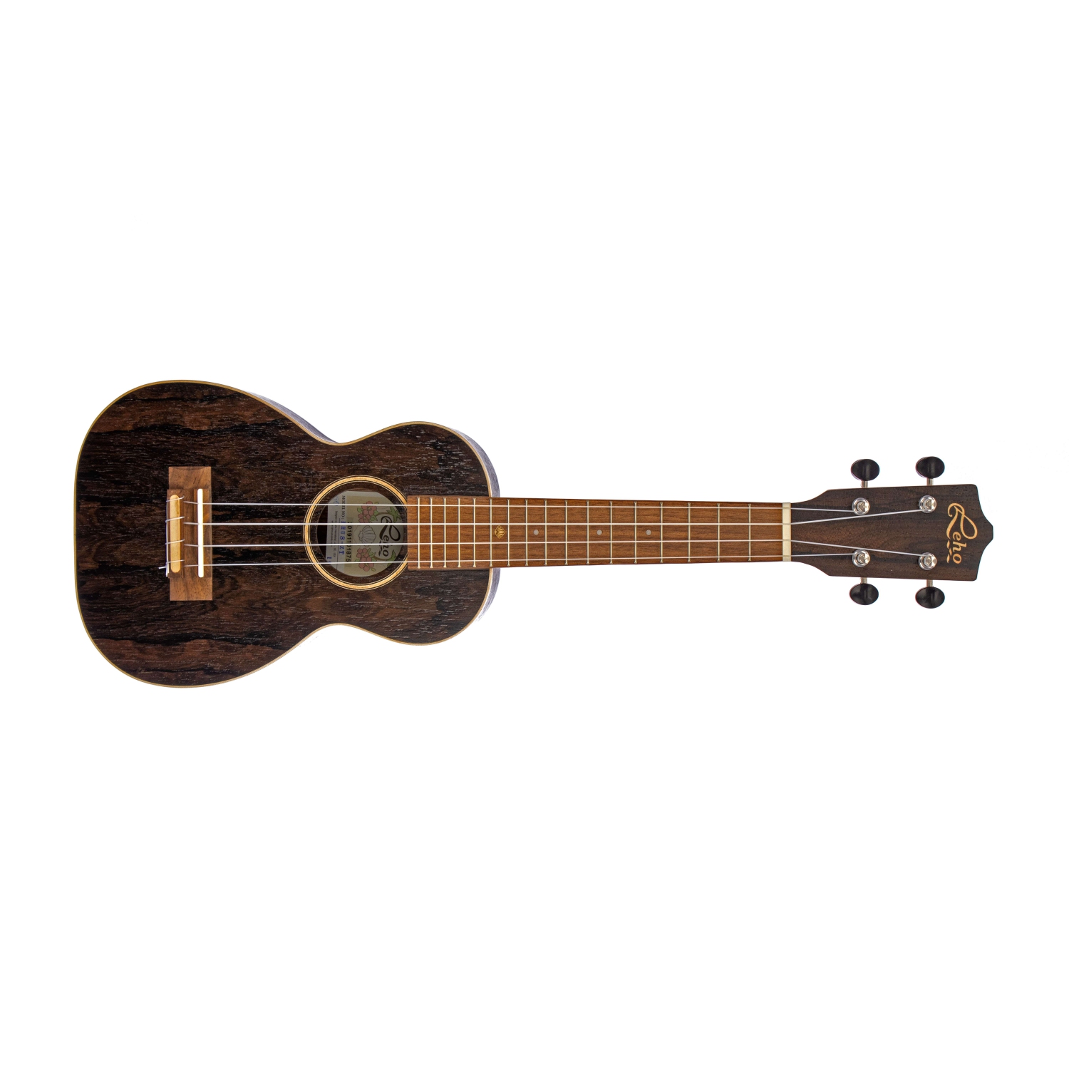 Leho Ziricote Top, Back & Sides Soprano Ukulele