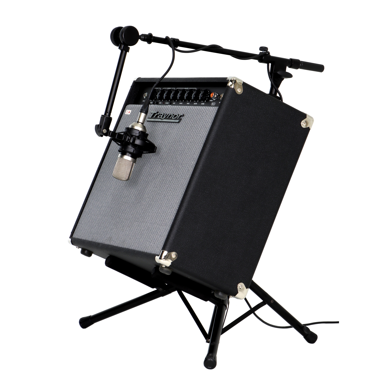 Yorkville Sound Tilt Back Tripod Amp Stand with Boom