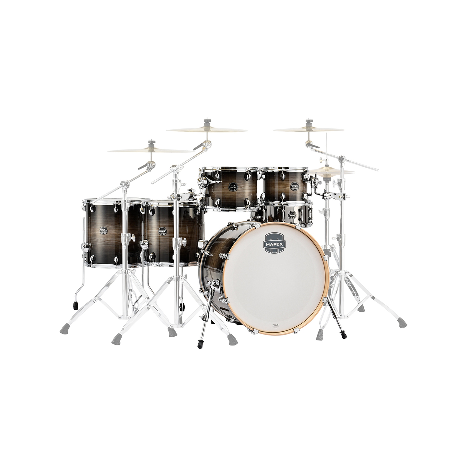 Mapex Armory 6-Piece Shell Pack - Black Dawn