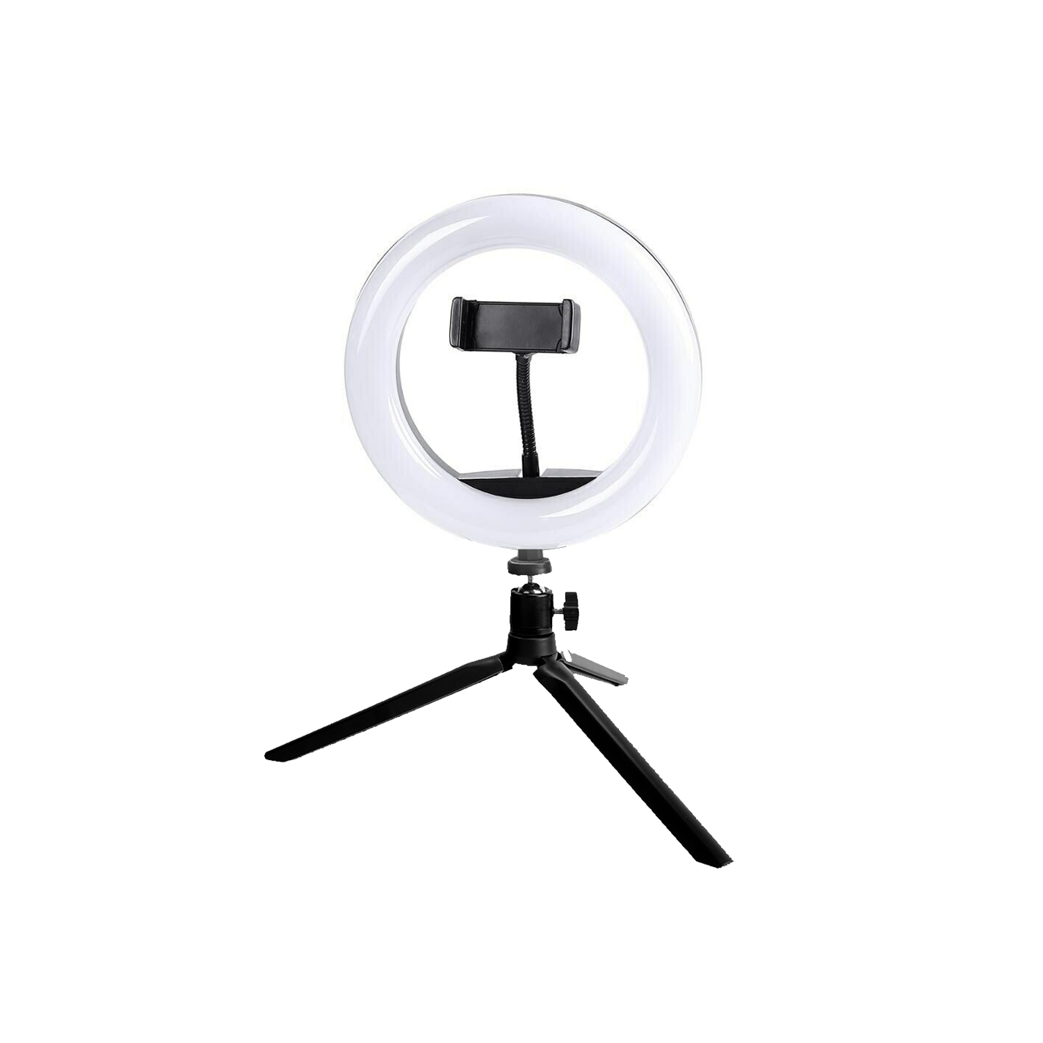 Vivitar 8 Inch LED Ring Light Dimmable Lamp for Iphone Smartphone with Tripod Mount Stand