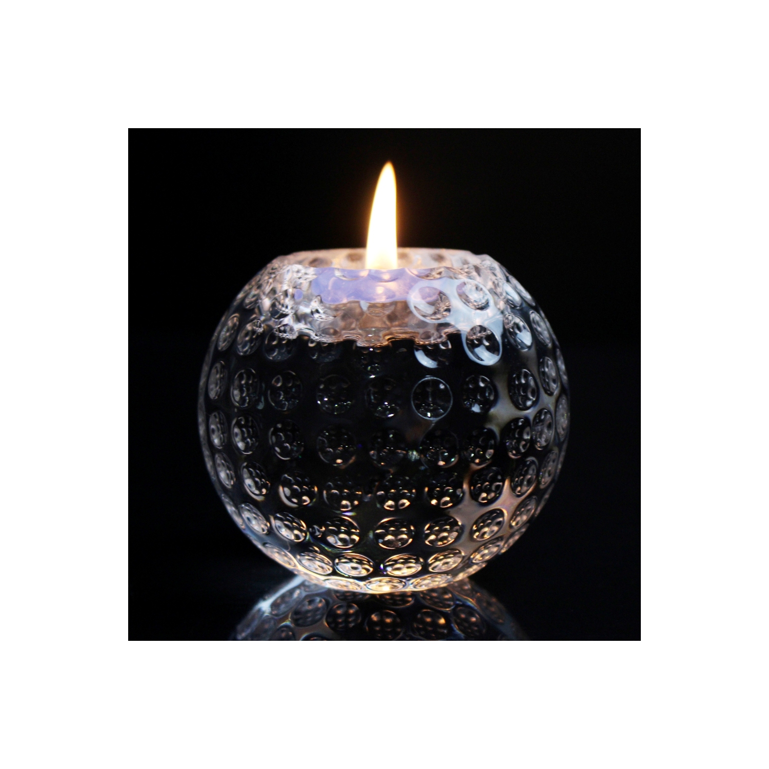 Jiallo Golf Ball Tea Lite Candle Holder 3" diameter