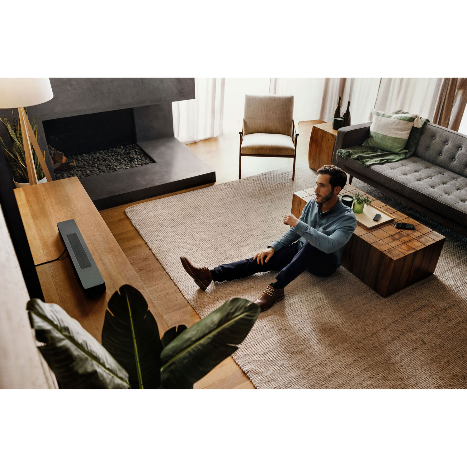 Bose Smart Soundbar 600 with Dolby Atmos - Black