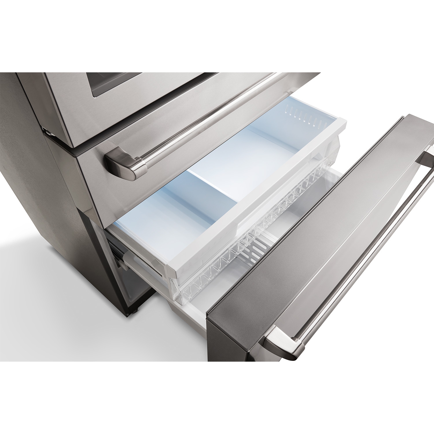 Thor Kitchen Professional 36 Inch Professional French Door Refrigerator with Ice and Water Dispenser- TRF3601FD