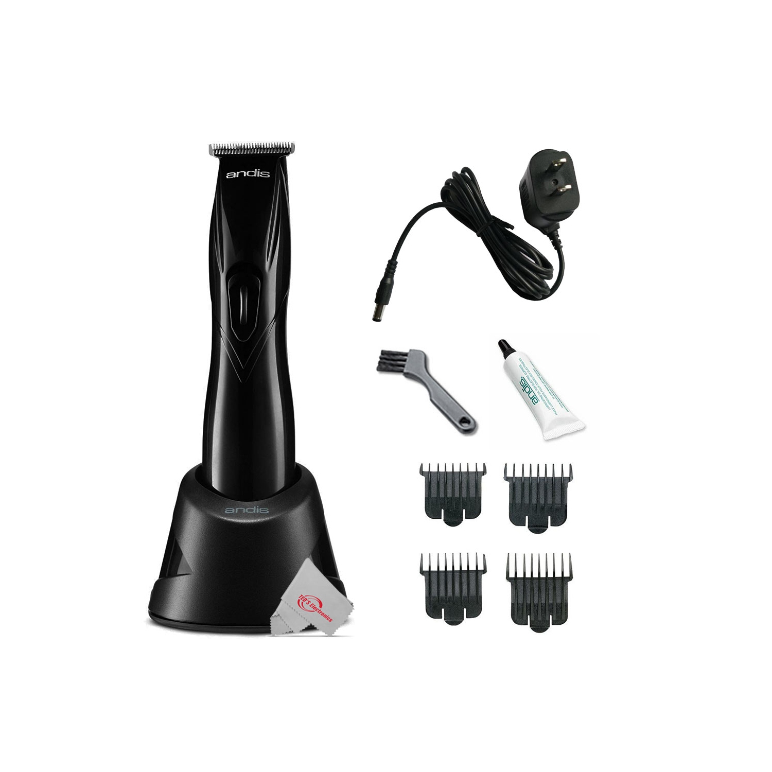 Andis Supra ZR II Cordless CeramicEdge Blade Clipper + Slimline T-Blade Trimmer