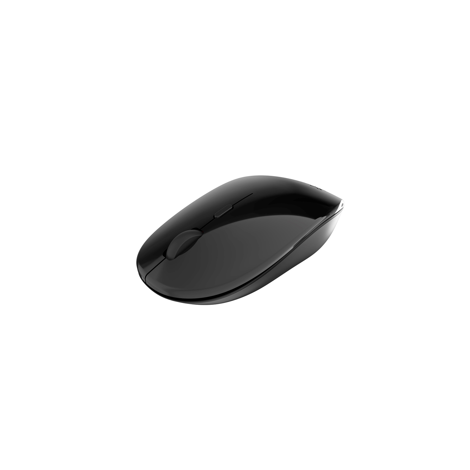 Klipxtreme Mouse Bluetooth v5.1 4 Button with Scroll Ambidextrous 2400dpi Ergonomic PC/Mac/Android - Black