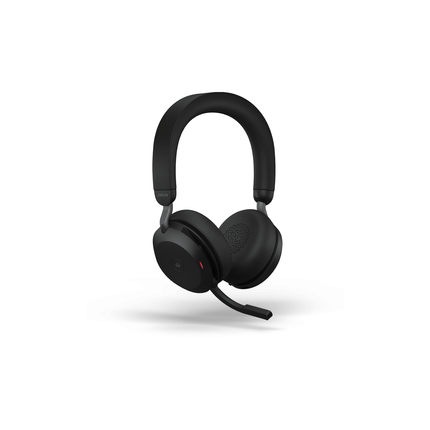 Jabra Evolve2 75 On-Ear Active Noise Cancelling Truly Wireless Bluetooth 5.2 Headsets with Mic
